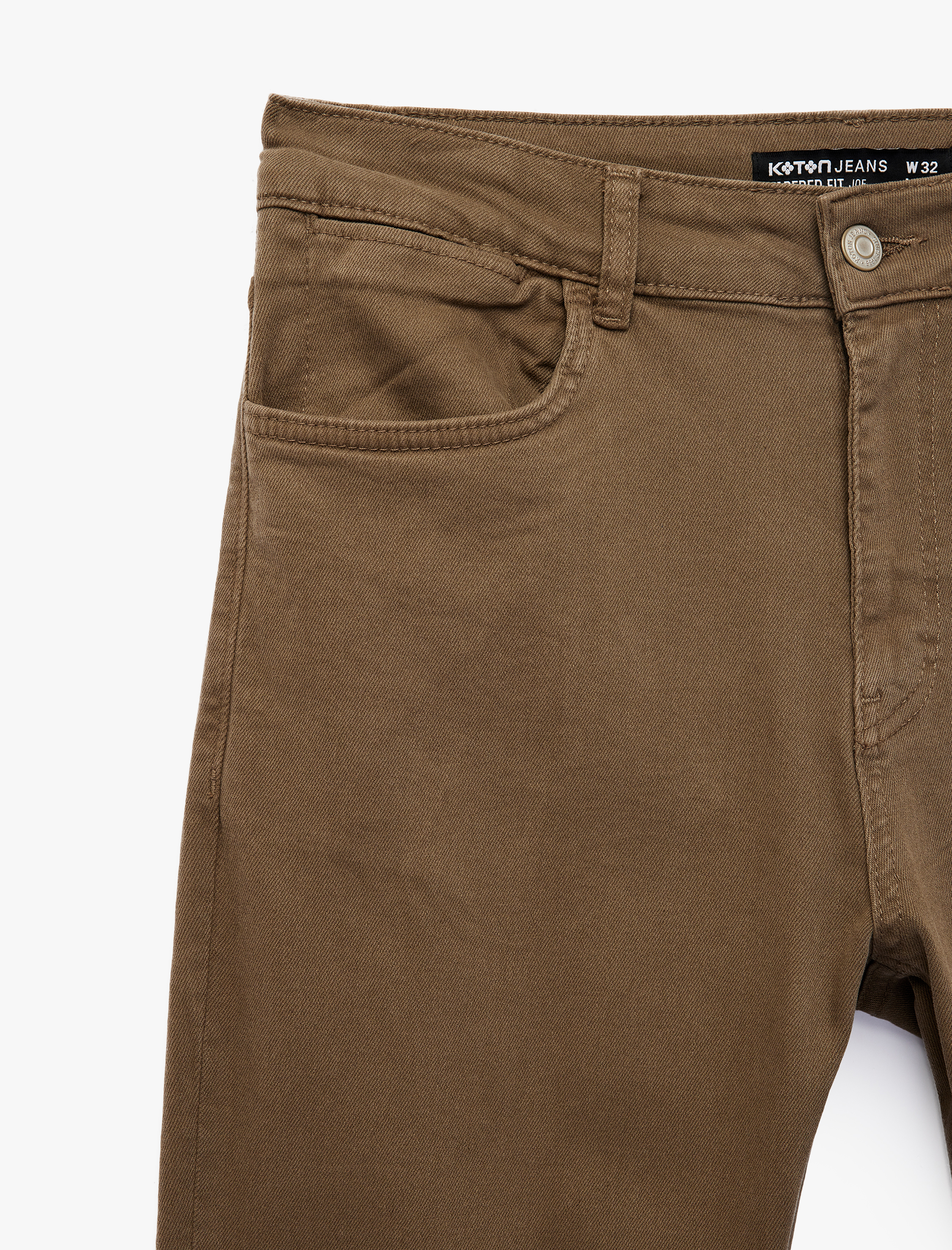   Pamuklu Normal Bel Cepli Tapered Fit Jean Pantolon - Joe Jean