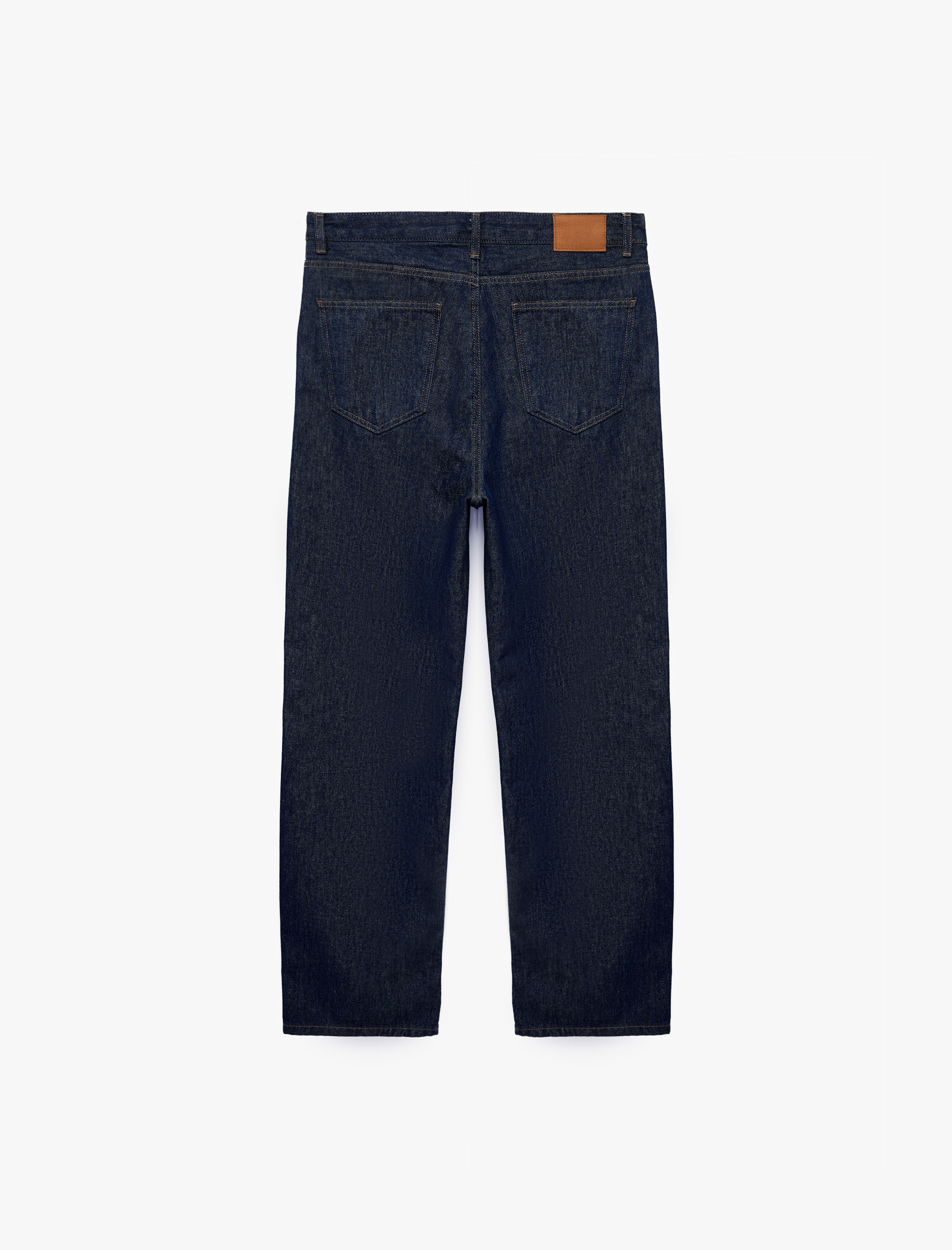   Pamuklu Cepli Bol Rahat Kalıp Baggy Jean Pantolon