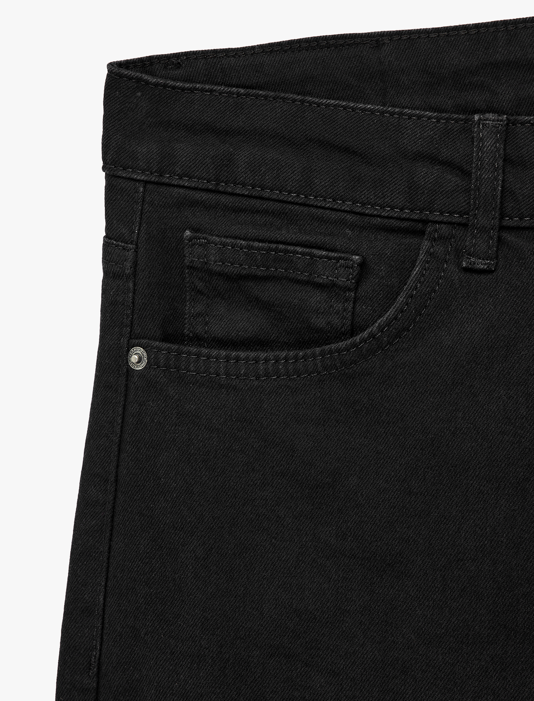   Pamuklu Normal Bel Cepli Straight Fit Jean Pantolon - Mark Jean
