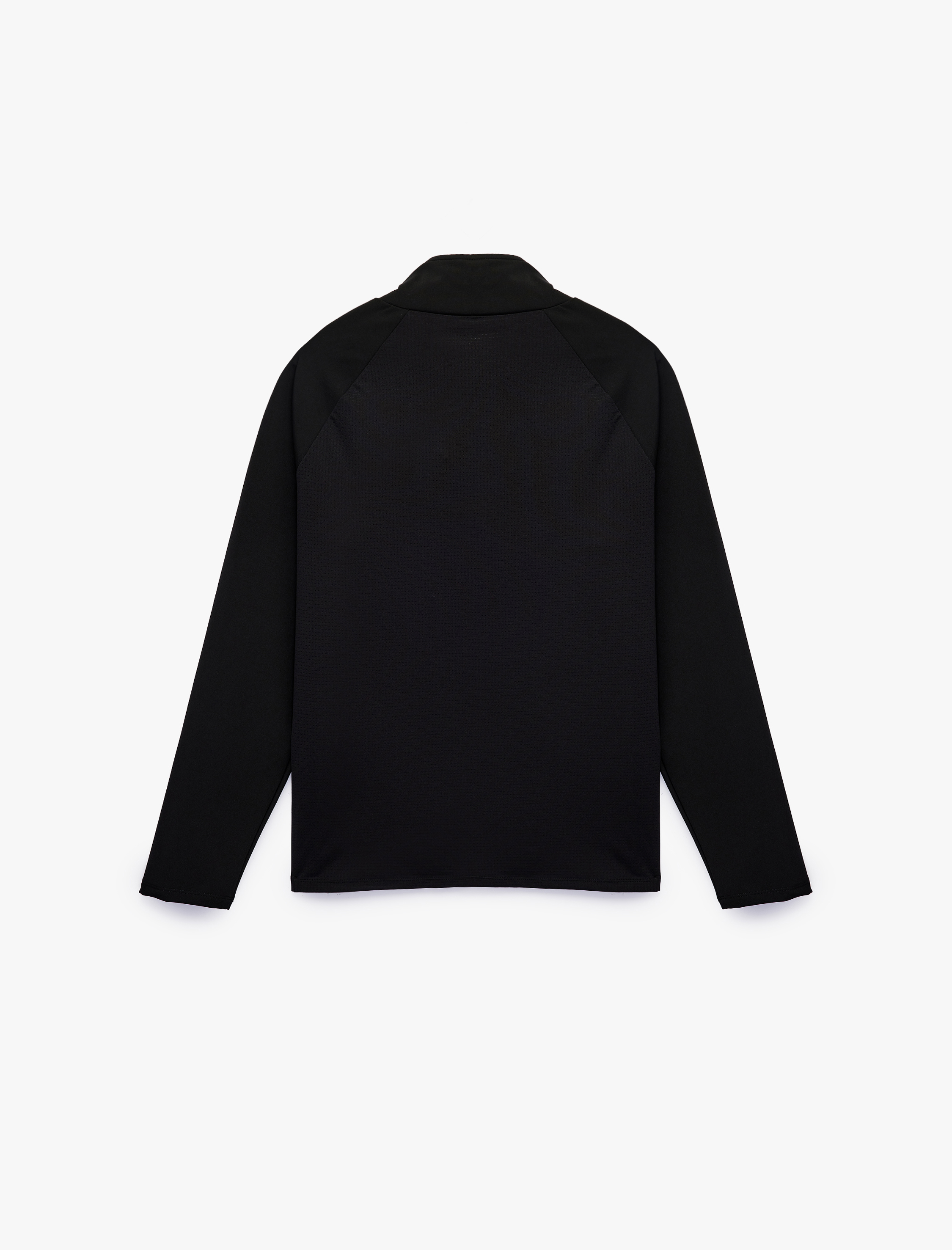   Dik Yaka Uzun Kollu Yarım Fermuarlı Spor Sweatshirt