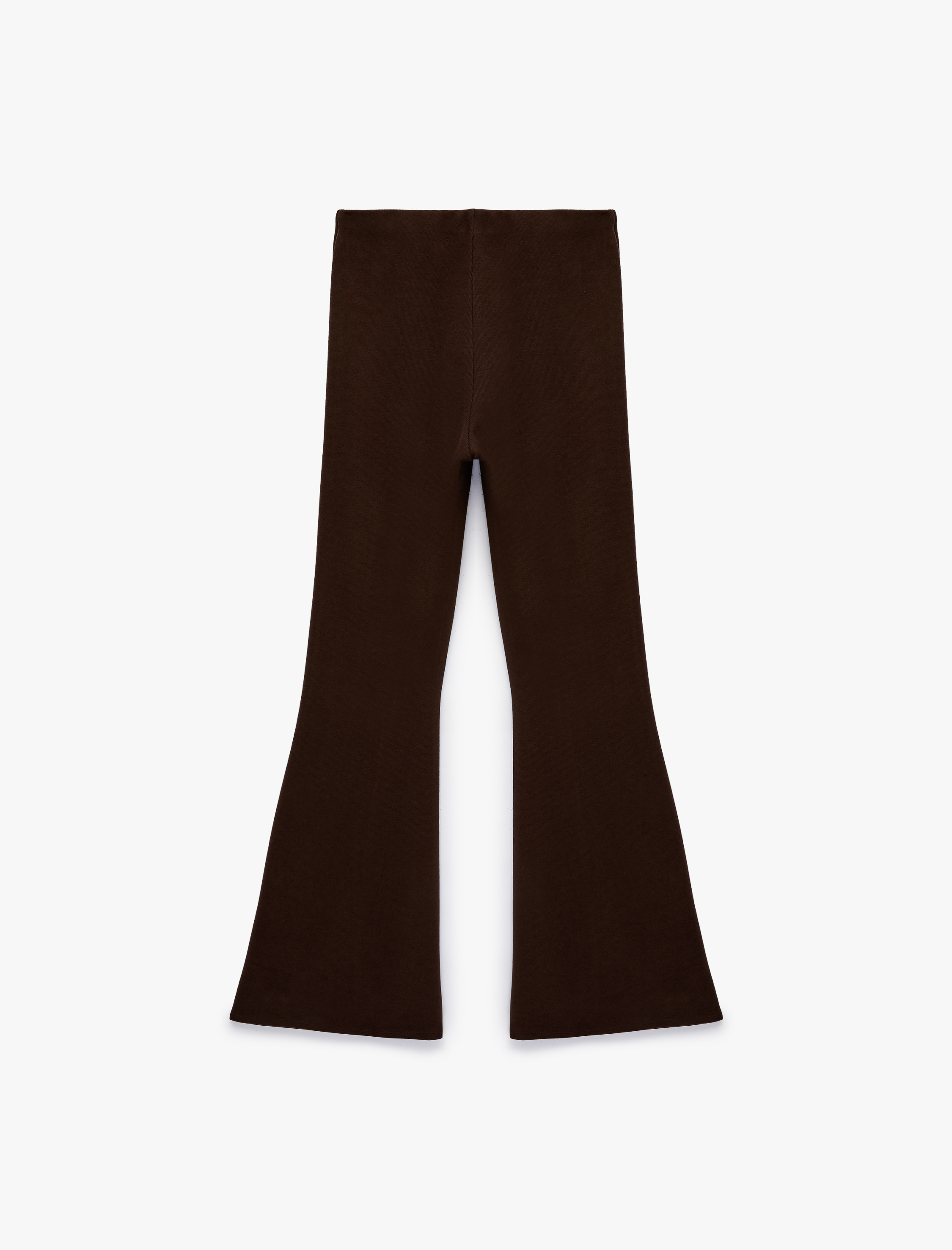   Standart Bel Slim Fit Geniş İspanyol Paça Pantolon
