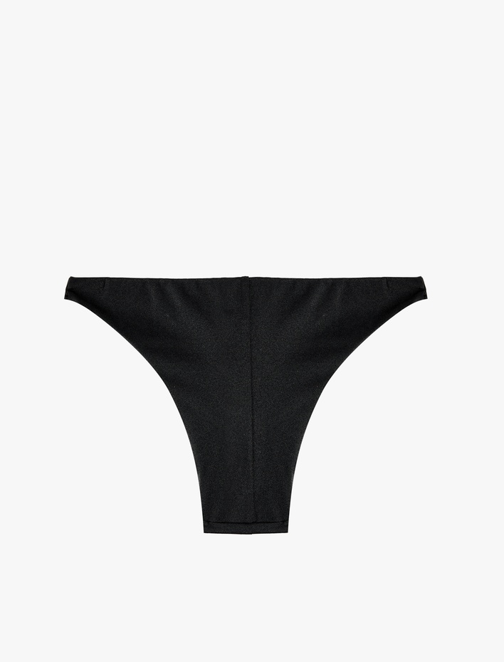  Yüksek Bacak Kesimli Bikini Altı