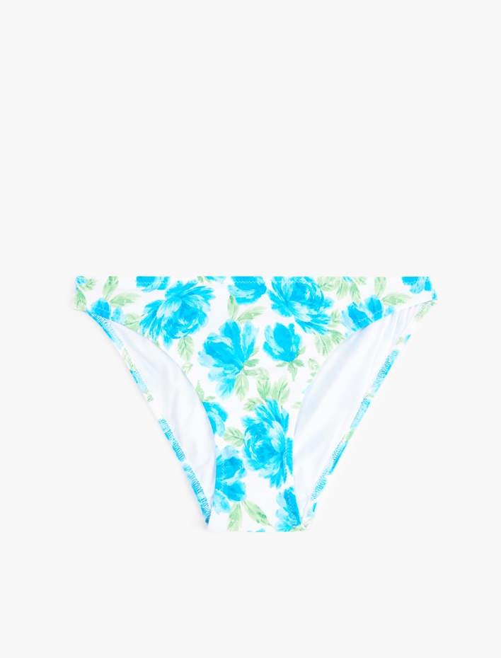  Çiçekli Bikini Altı