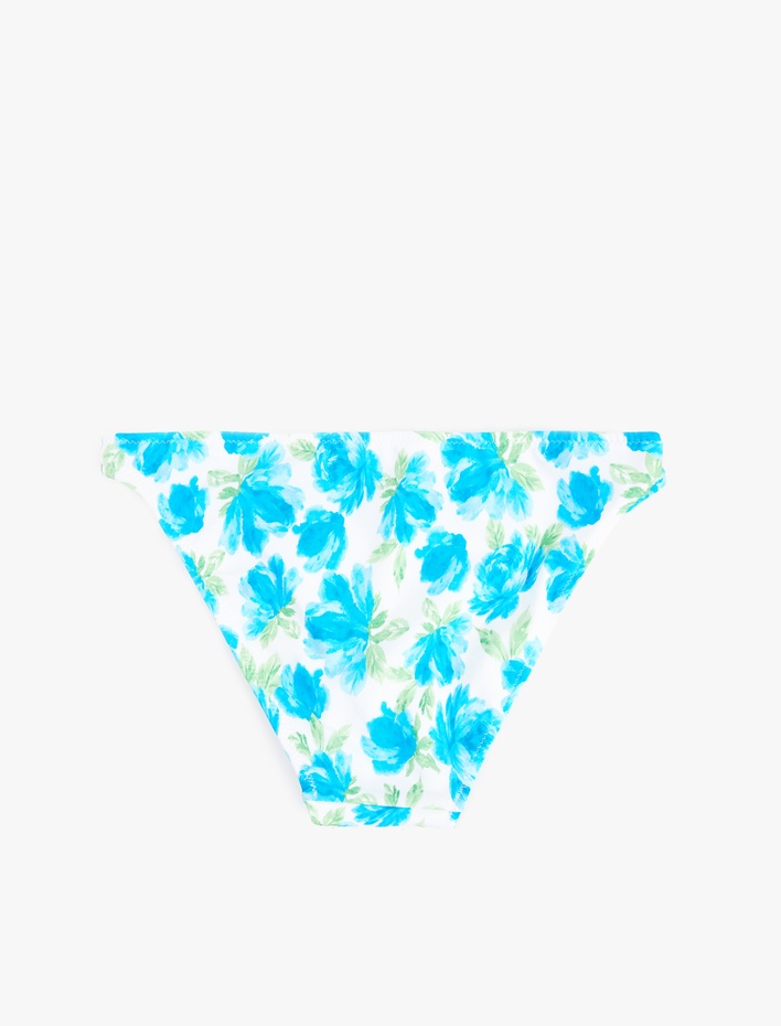  Çiçekli Bikini Altı
