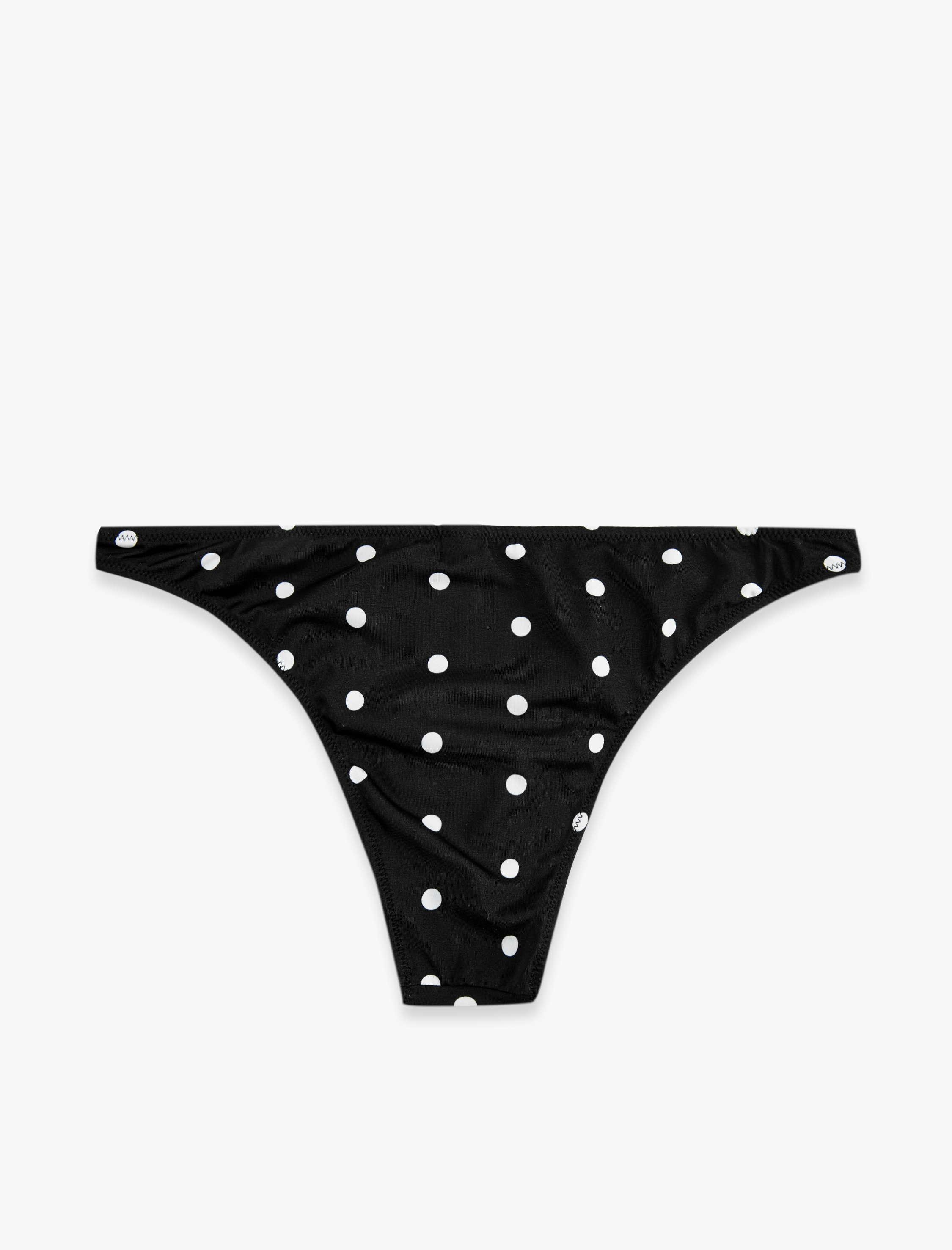   Puantiye Desenli Brazilian Bikini Altı