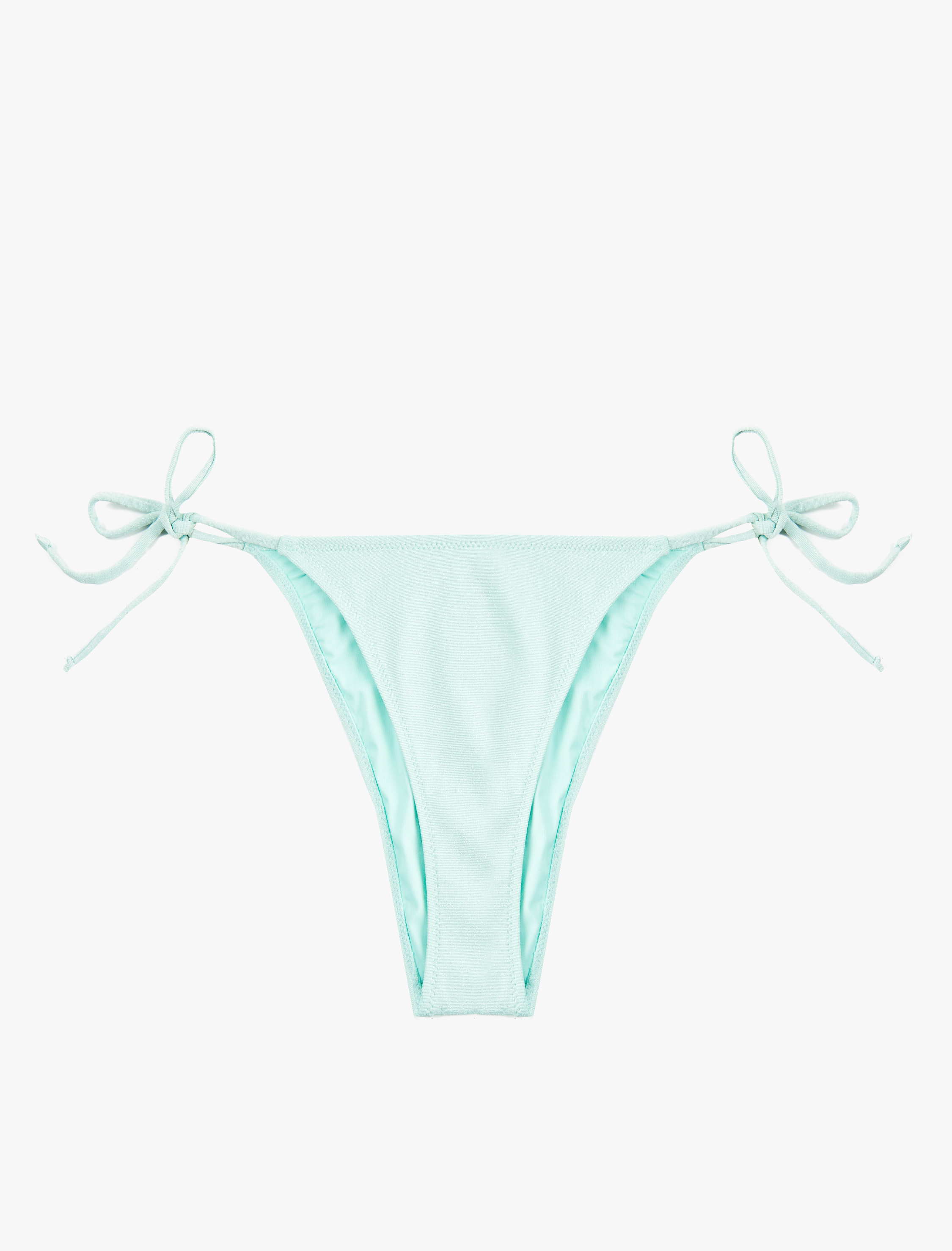   Koton X Sibil Çetinkaya - Yanları İpli Parıltılı Mikro Bikini Altı
