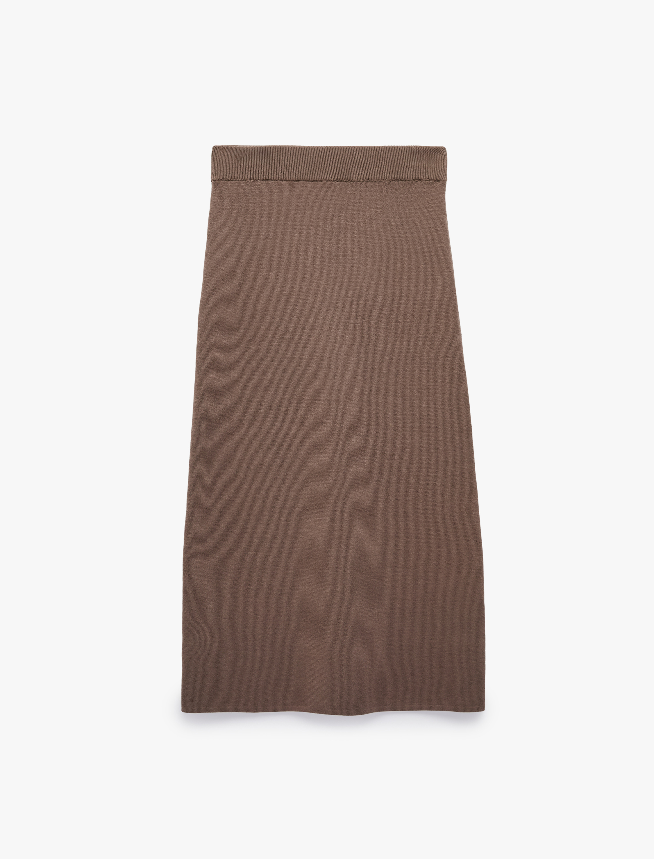   Beli Lastikli Basic Triko Etek