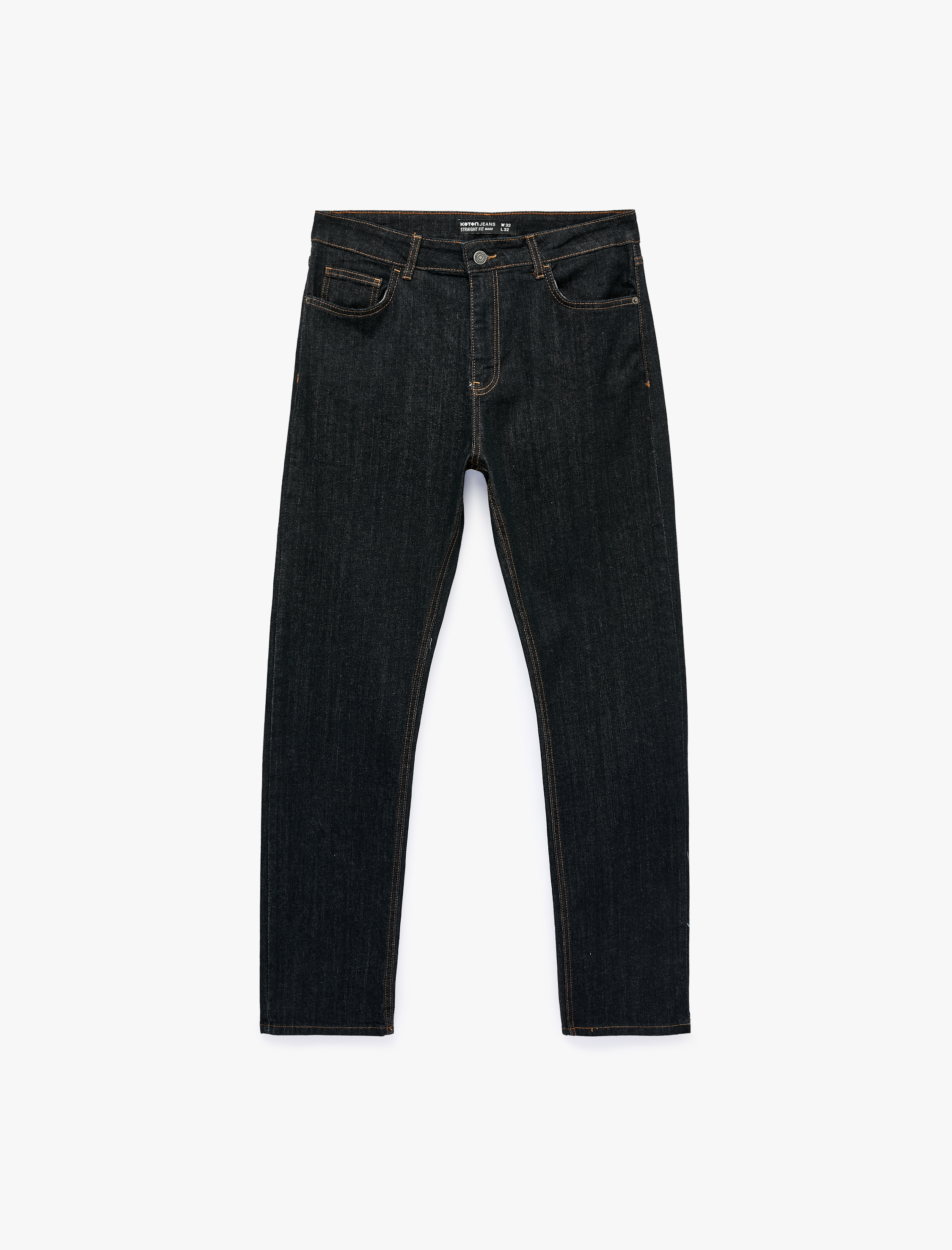   Normal Bel Pamuklu Straight Fit Jean Pantolon - Mark Jean