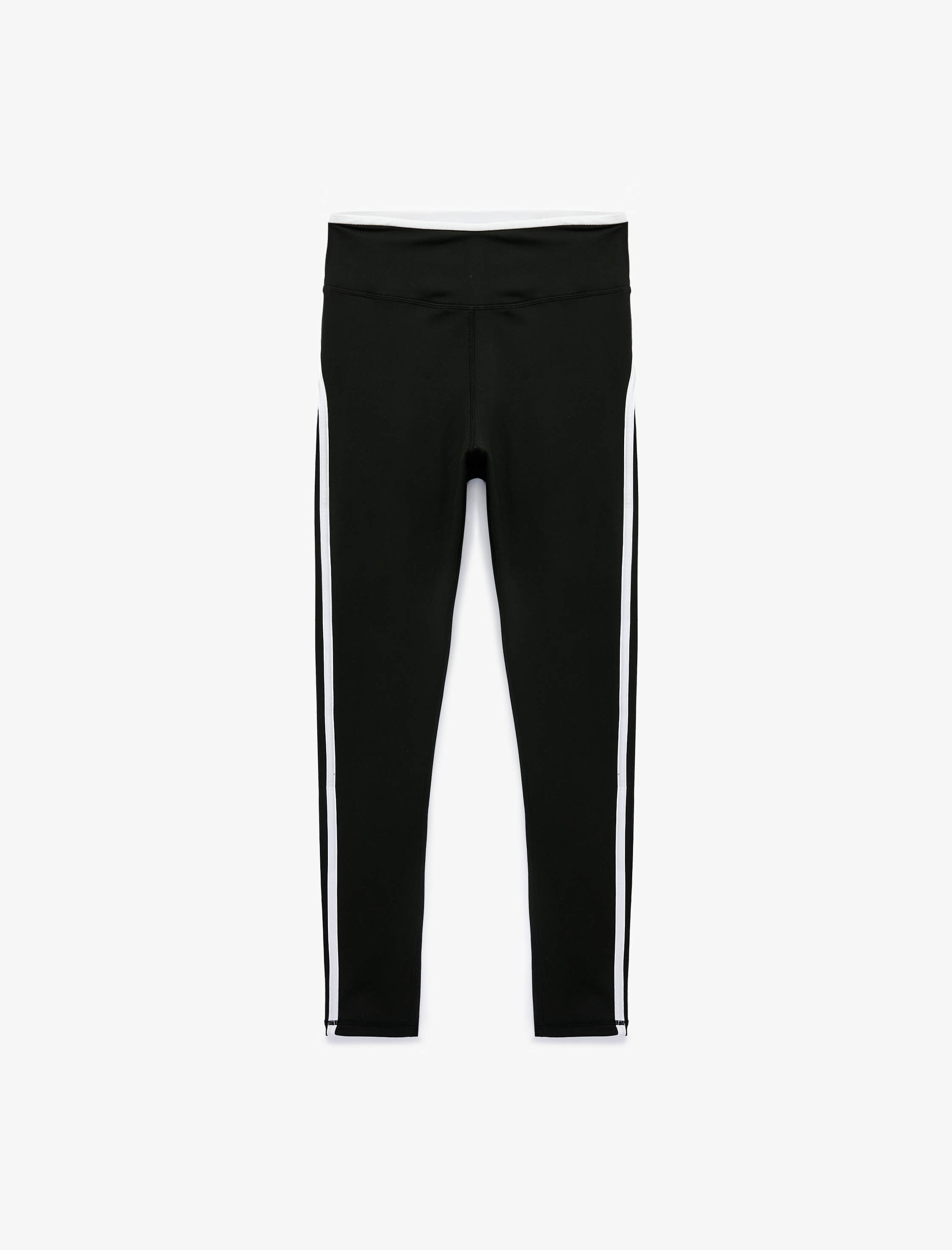   Yüksek Bel Biyeli Slim Fit Spor Tayt