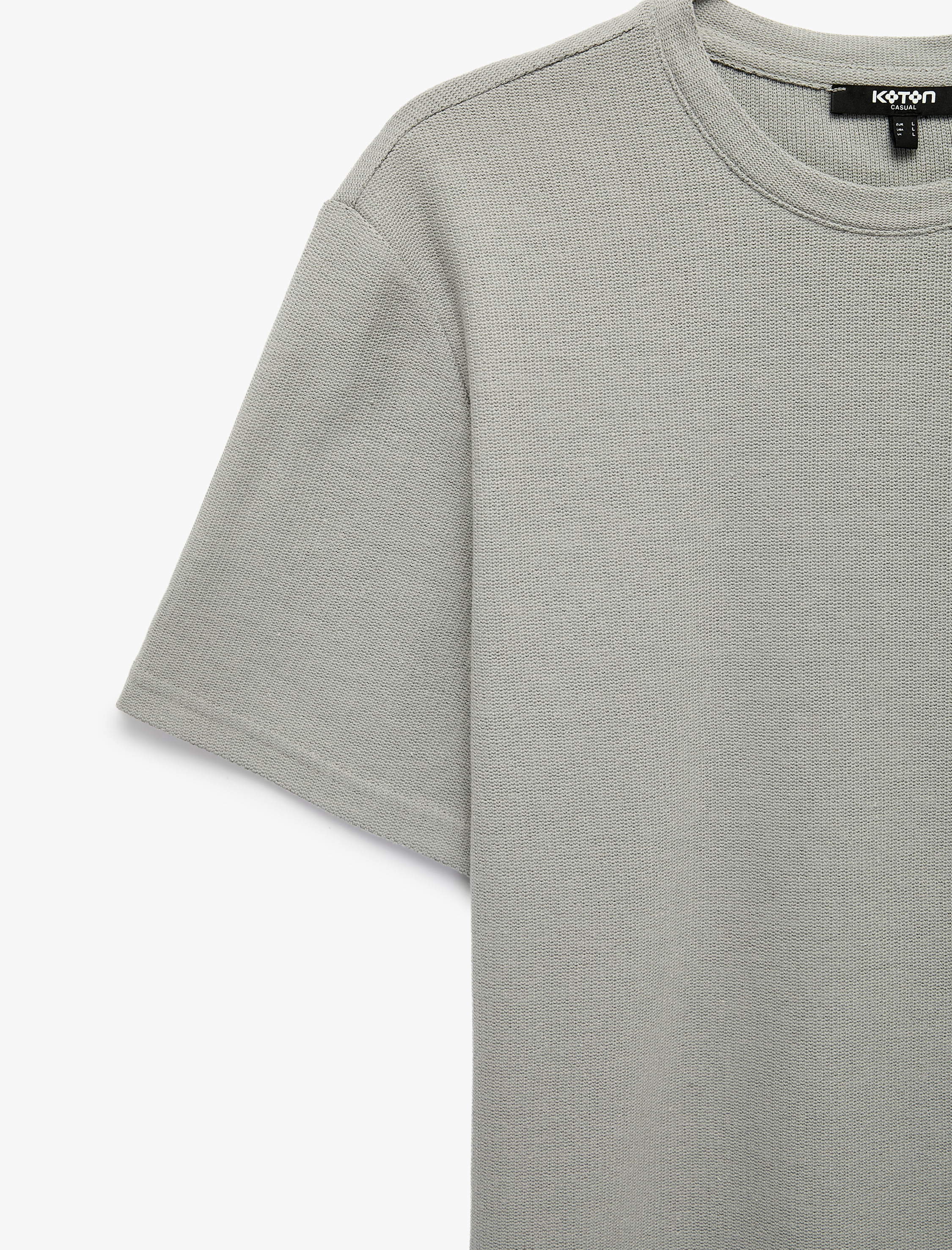   Regular Fit Kısa Kollu Bisiklet Yaka Basic Tişört