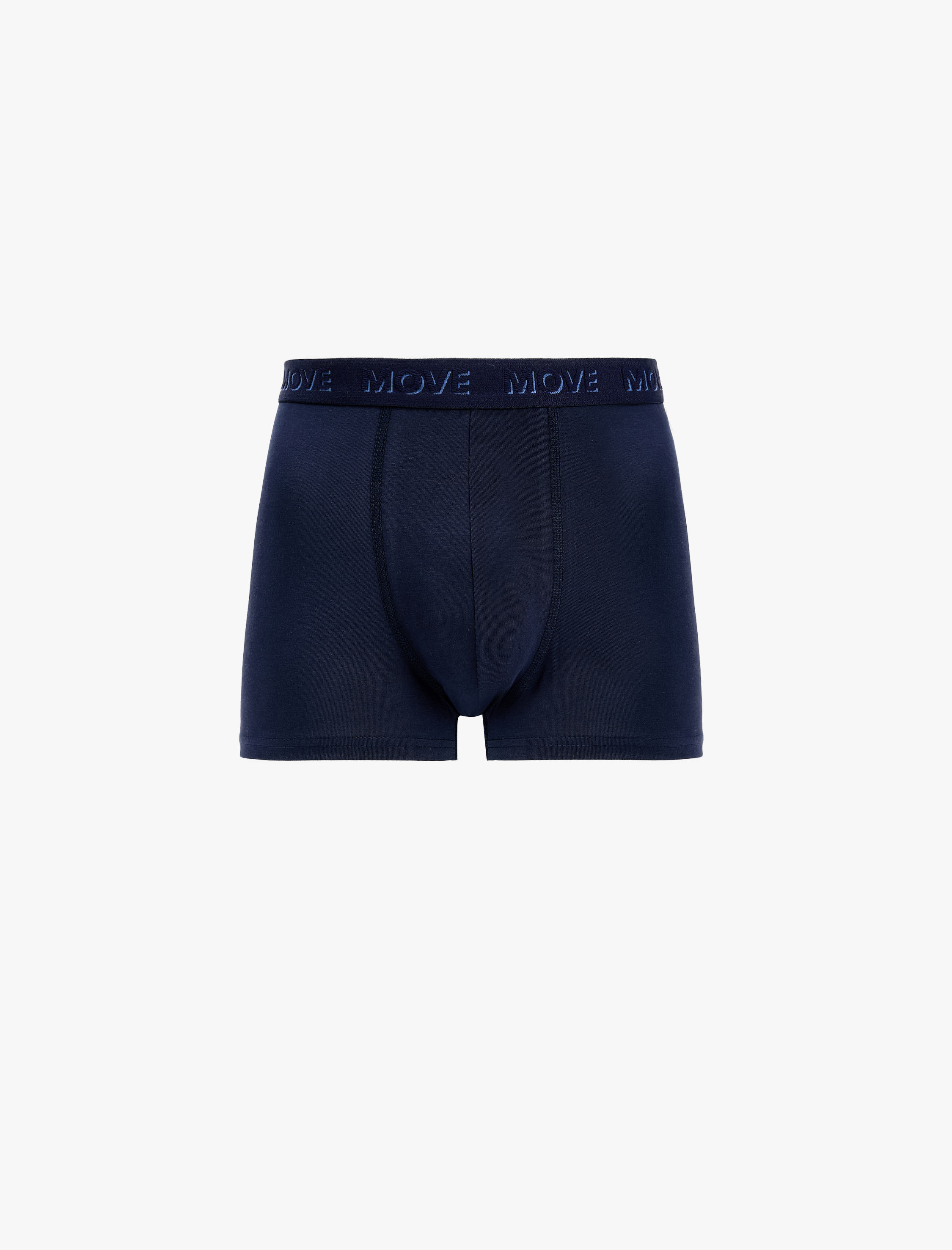   Baskılı Lastik Detaylı Pamuklu 3'lü Boxer Seti