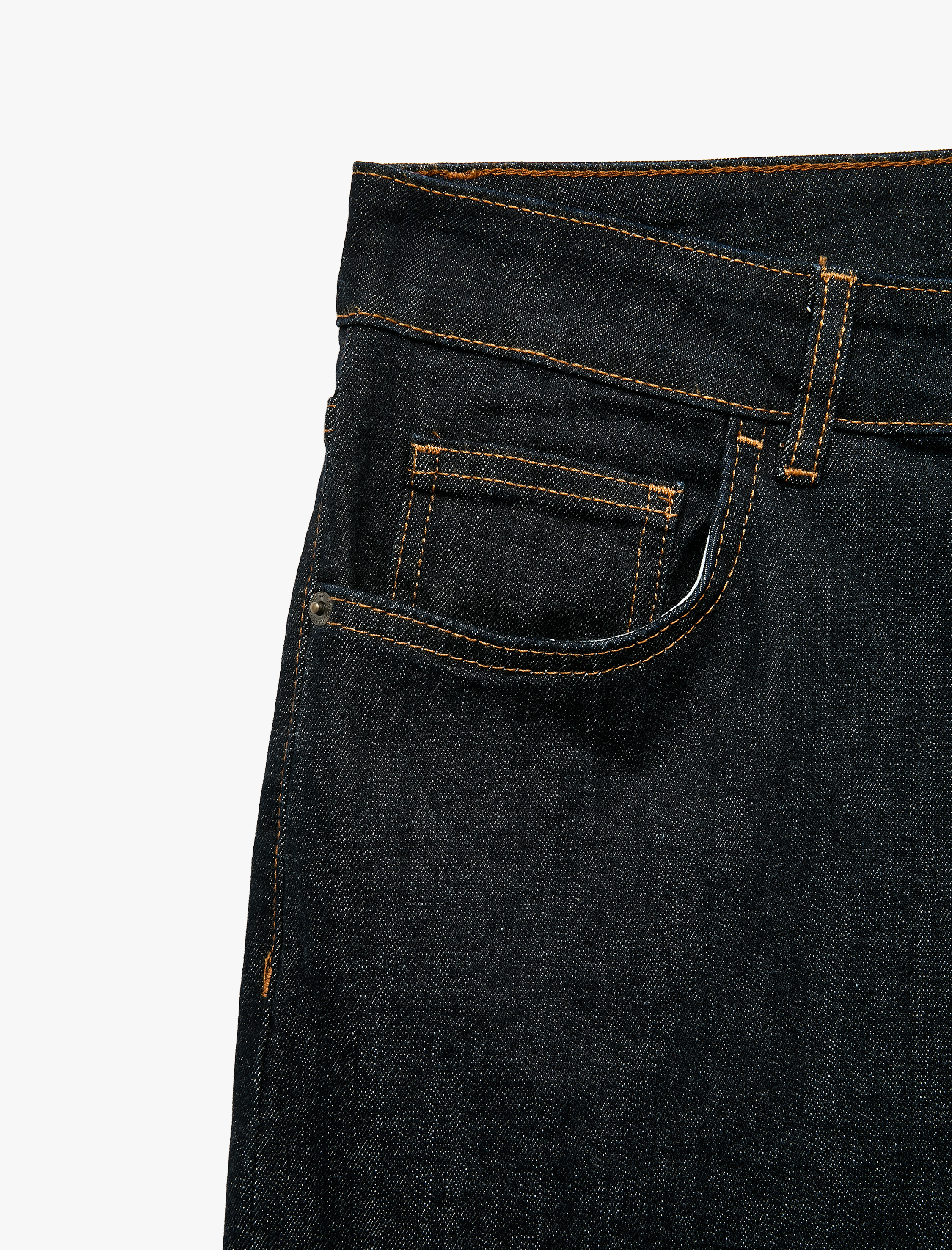   Normal Bel Pamuklu Straight Fit Jean Pantolon - Mark Jean