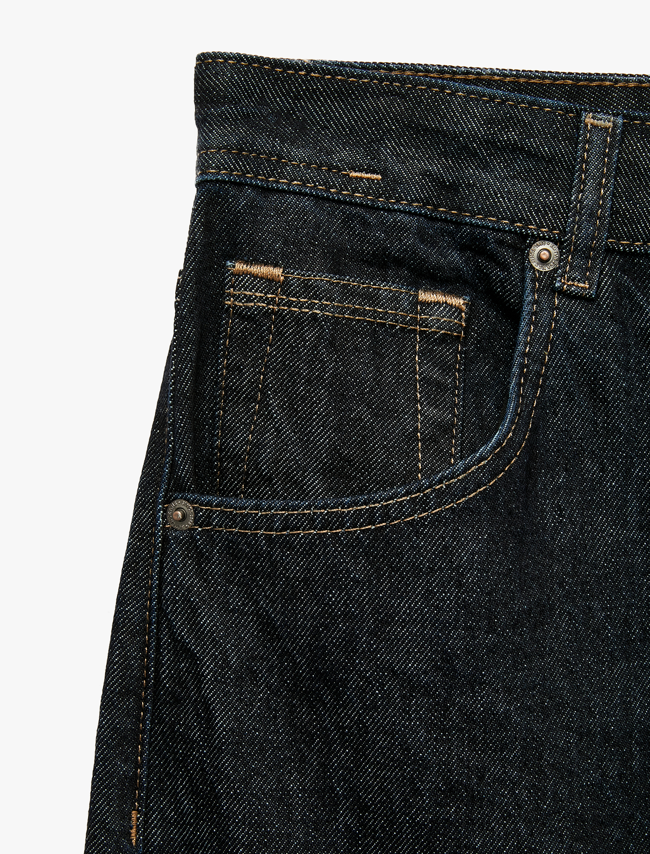   Normal Bel Bol Pamuklu Cepli Super Baggy Jean Pantolon