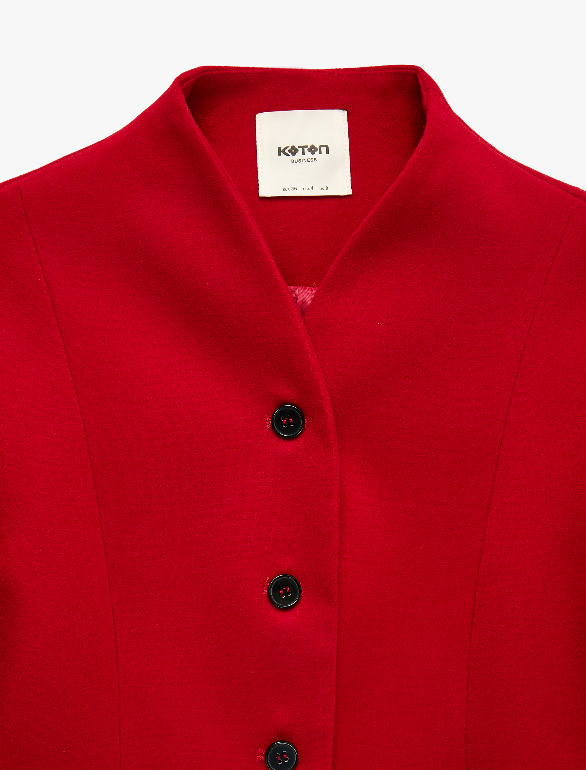   Regular Fit Düğmeli Hakim Yaka Uzun Kollu Blazer Ceket