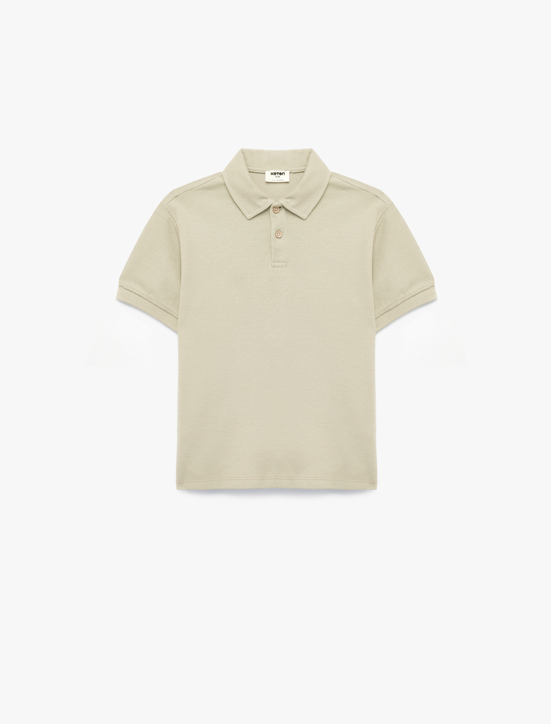  Erkek Çocuk Pamuklu Kısa Kollu Basic Polo Yaka Tişört