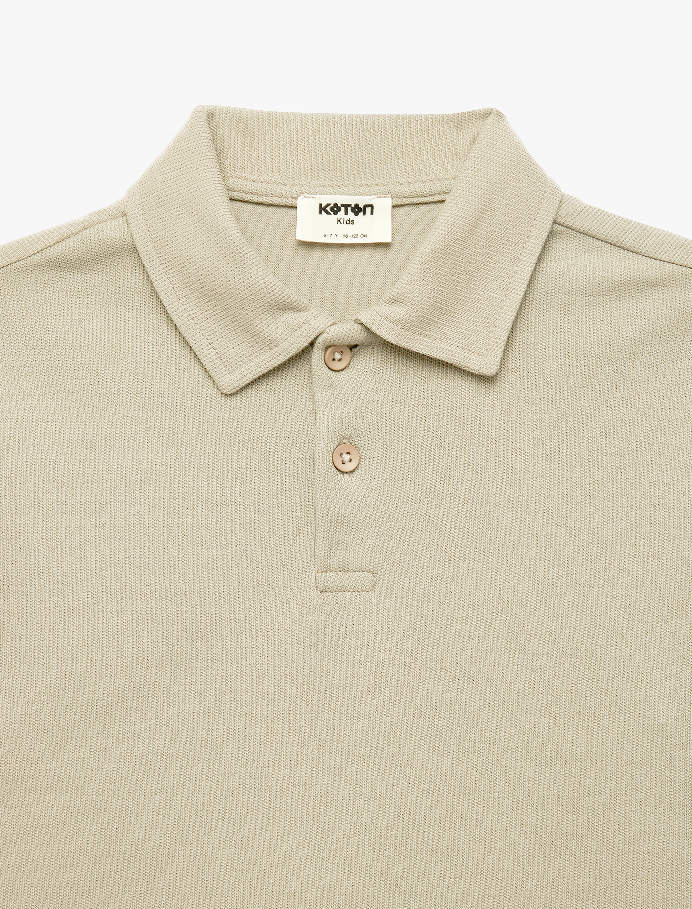  Erkek Çocuk Pamuklu Kısa Kollu Basic Polo Yaka Tişört