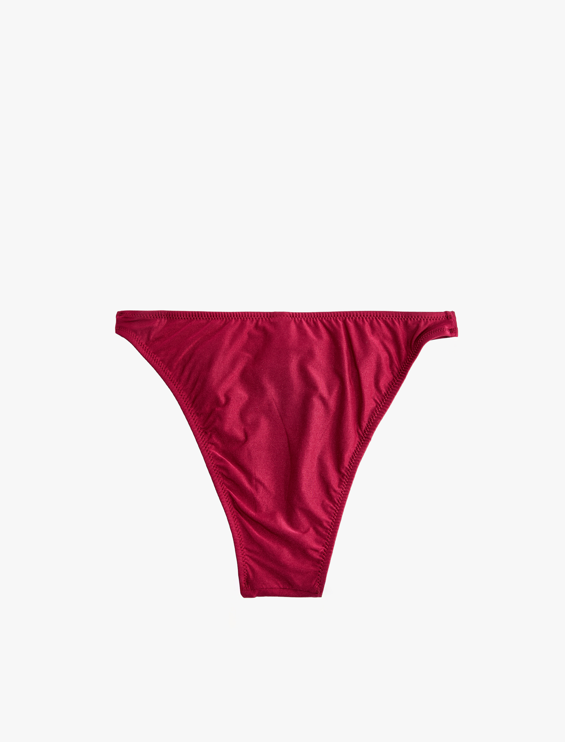   Büzgülü Parlak Brazilian Bikini Altı