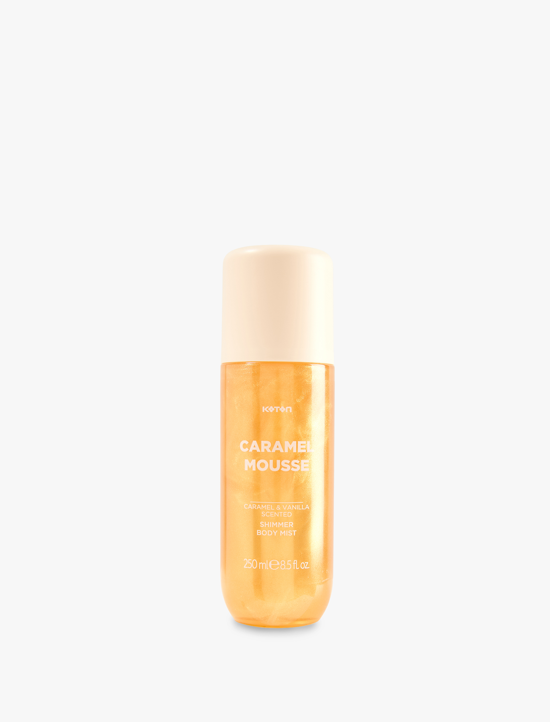  Kadın Caramel Mousse Parlak Vücut Spreyi 250 ML