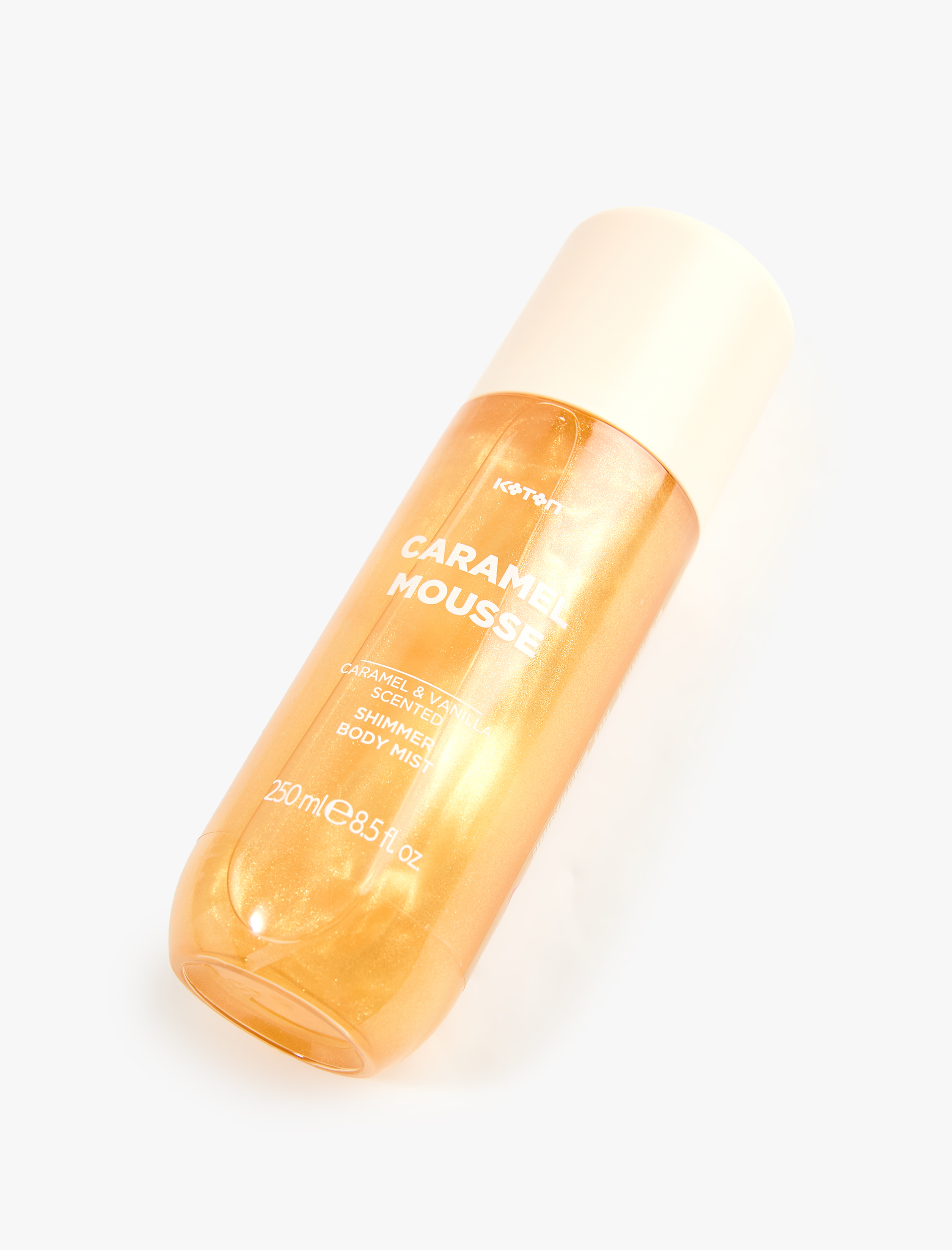  Kadın Caramel Mousse Parlak Vücut Spreyi 250 ML