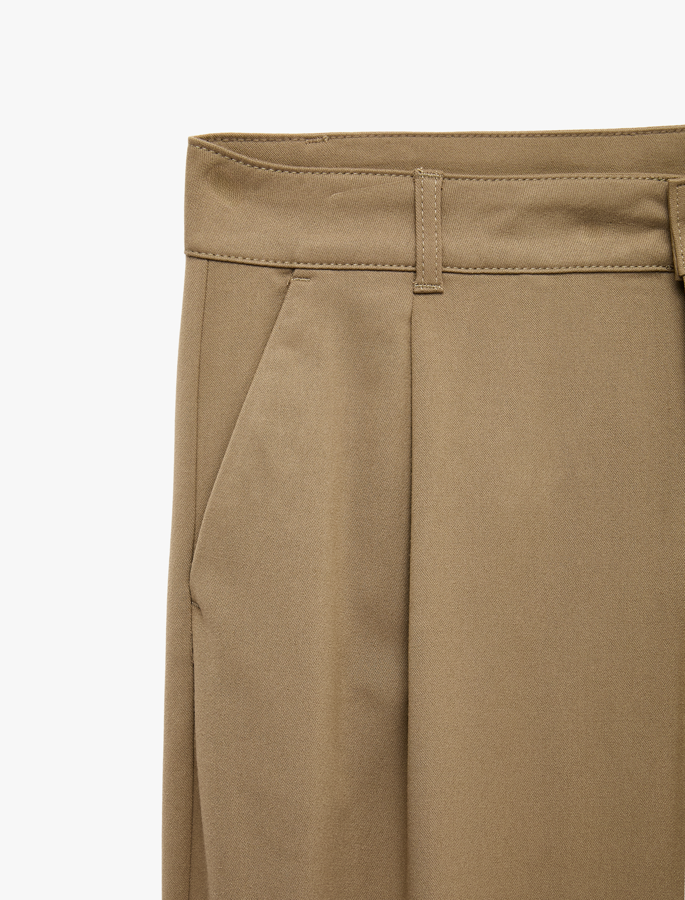   Normal Bel Viskon Karışımlı Kumaş Pantolon