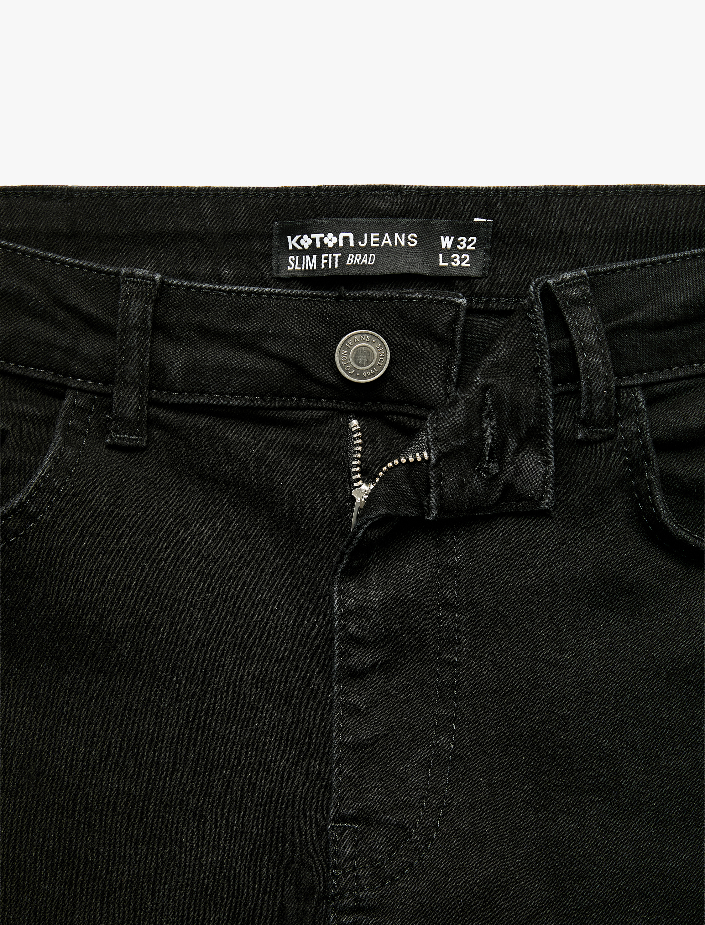  Normal Bel Pamuklu Cepli Slim Fit Jean Pantolon - Brad Jean