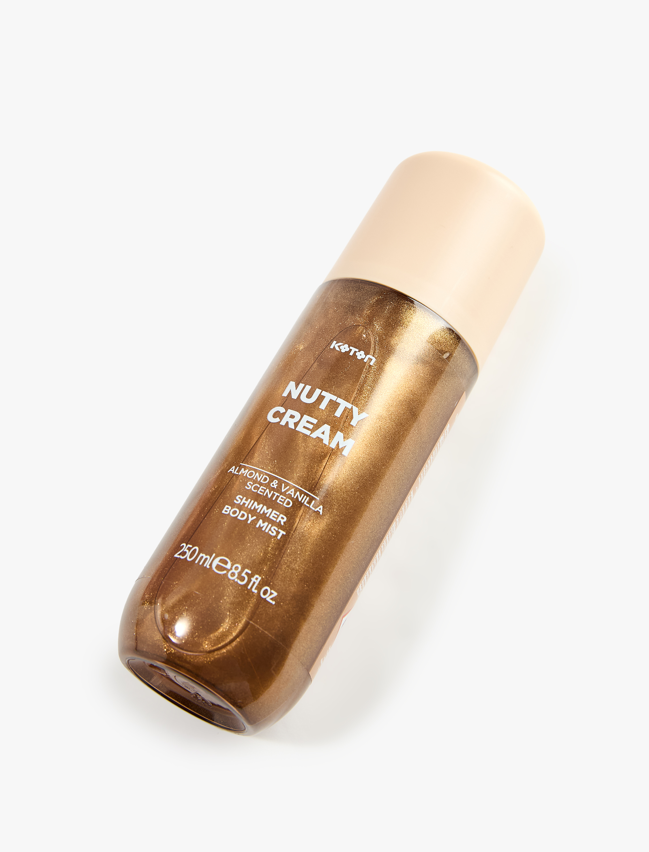  Kadın Nutty Cream Parlak Vücut Spreyi 250 ML