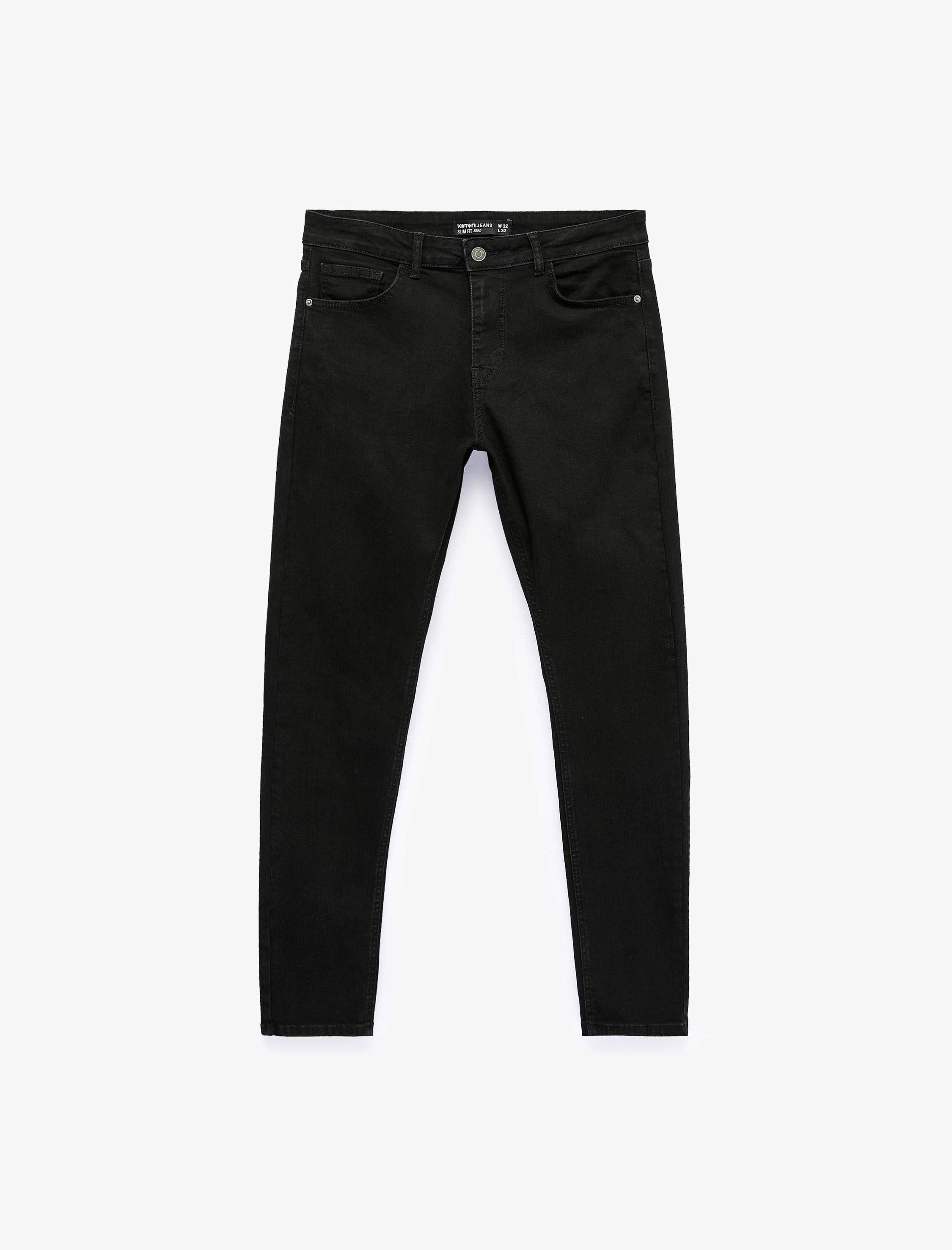   Normal Bel Pamuklu Cepli Slim Fit Jean Pantolon - Brad Jean