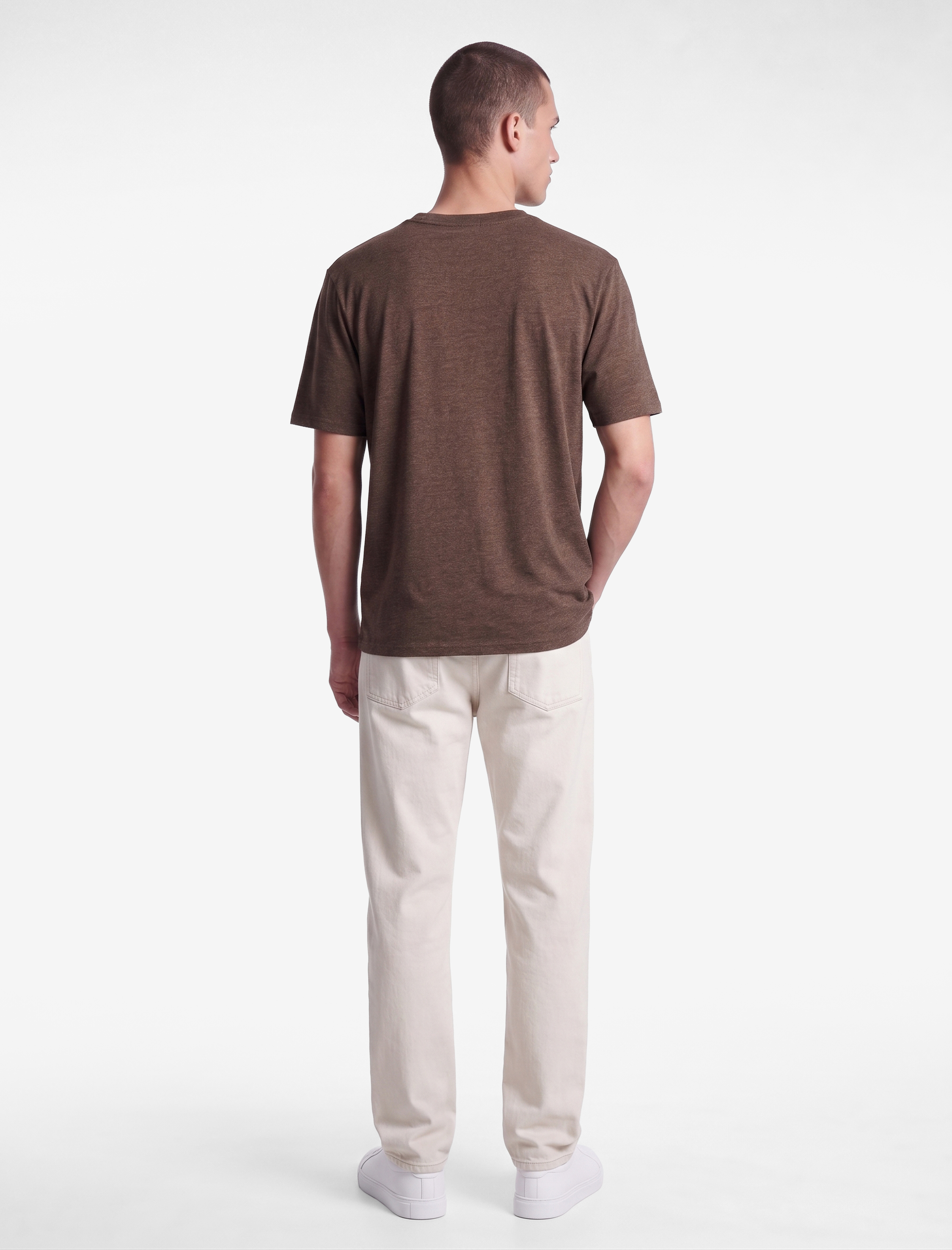   Regular Fit Bisiklet Yaka Kısa Kollu Basic Tişört