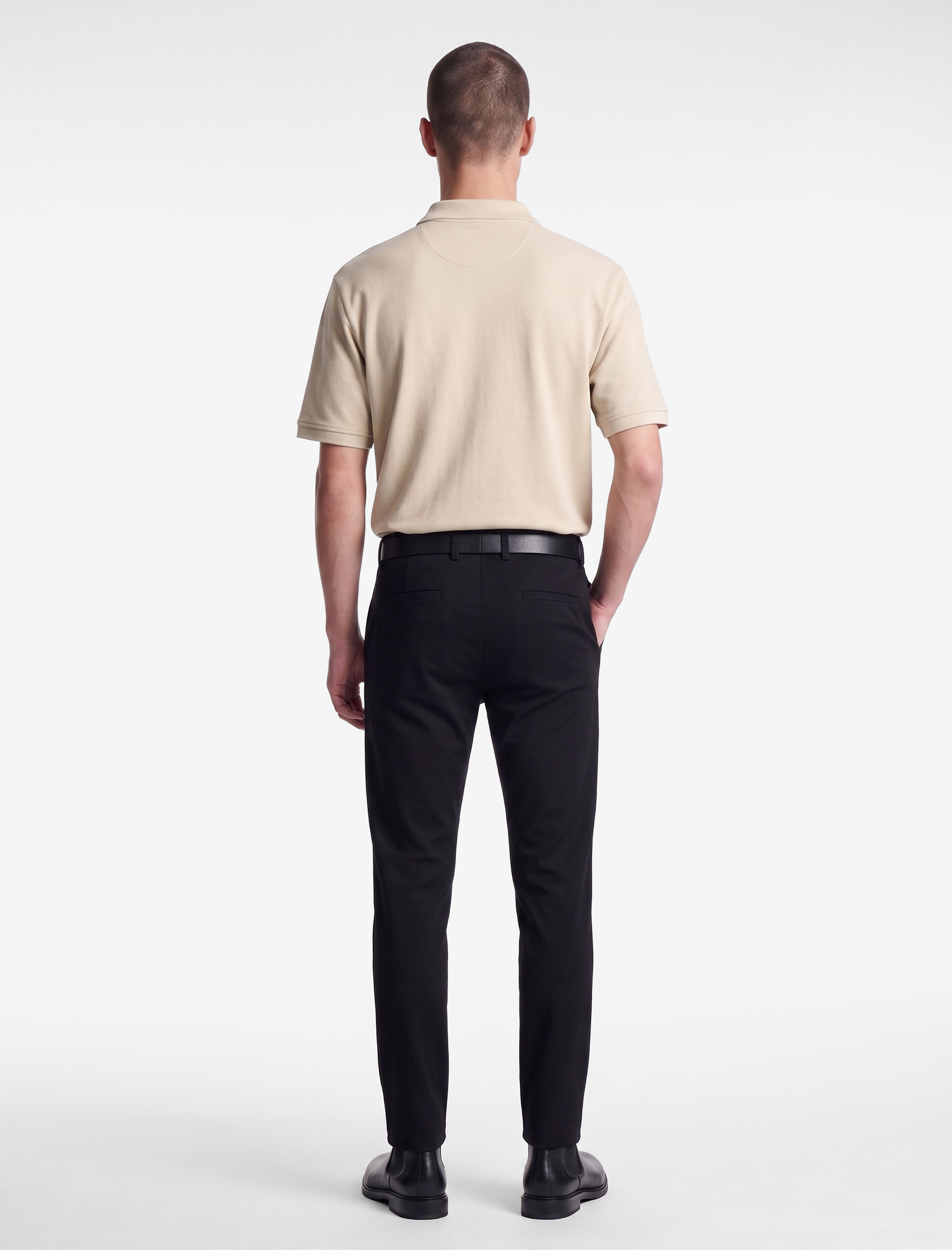   Regular Fit Kısa Kollu Pamuklu Polo Yaka Tişört