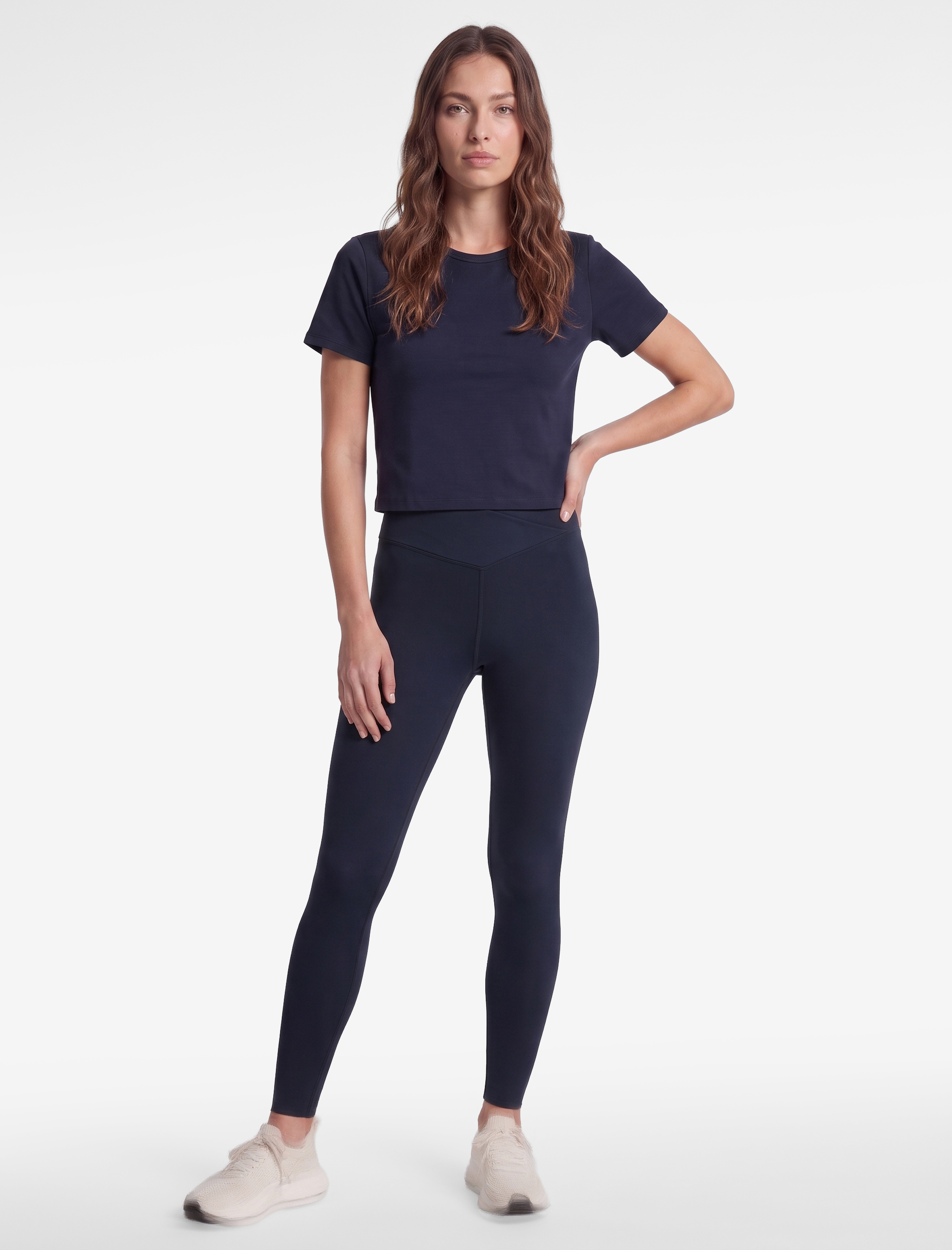   Slim Fit Kısa Kollu Pamuklu Bisiklet Yaka Spor Tişört