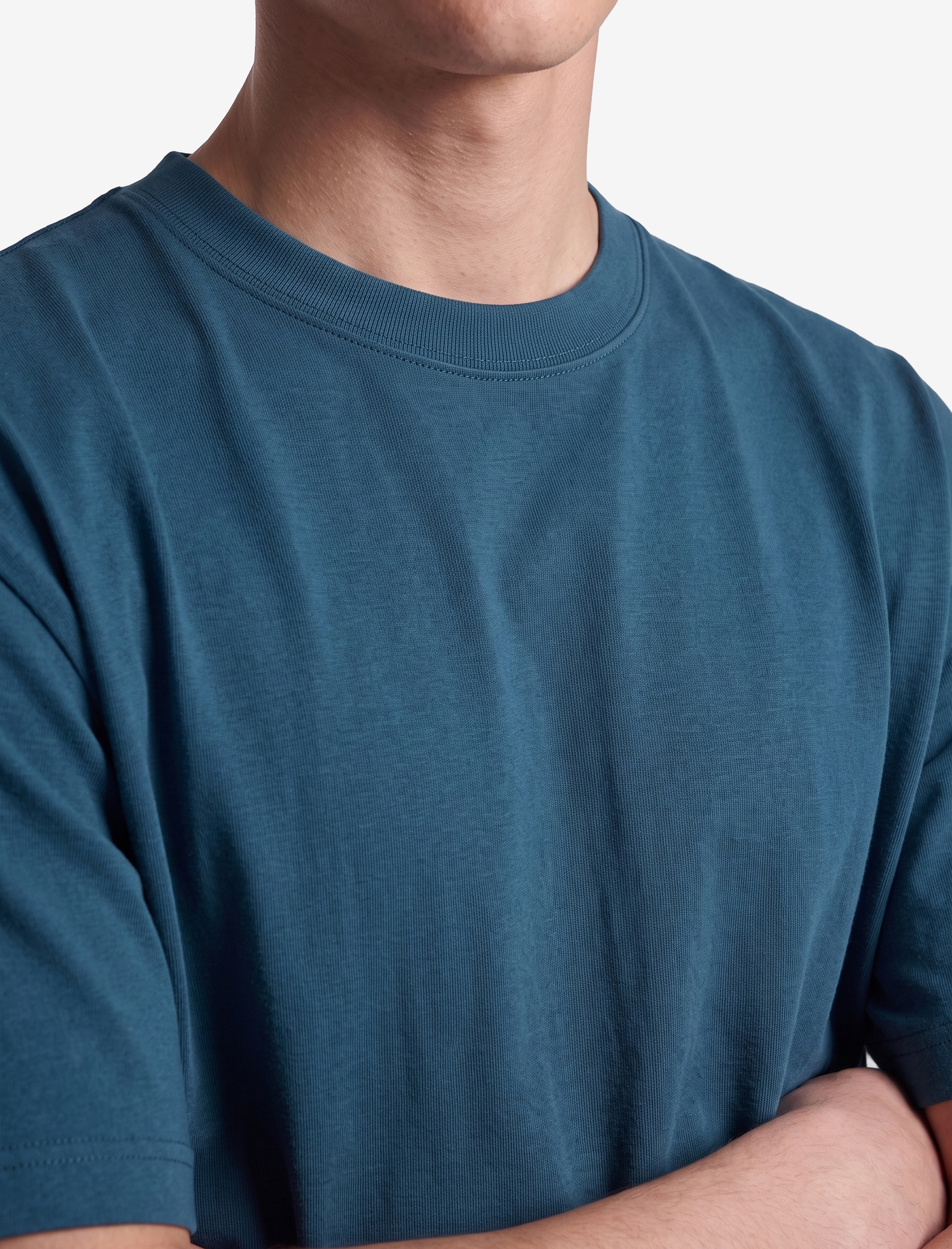   Pamuklu Kısa Kollu Regular Fit Bisiklet Yaka Basic Tişört