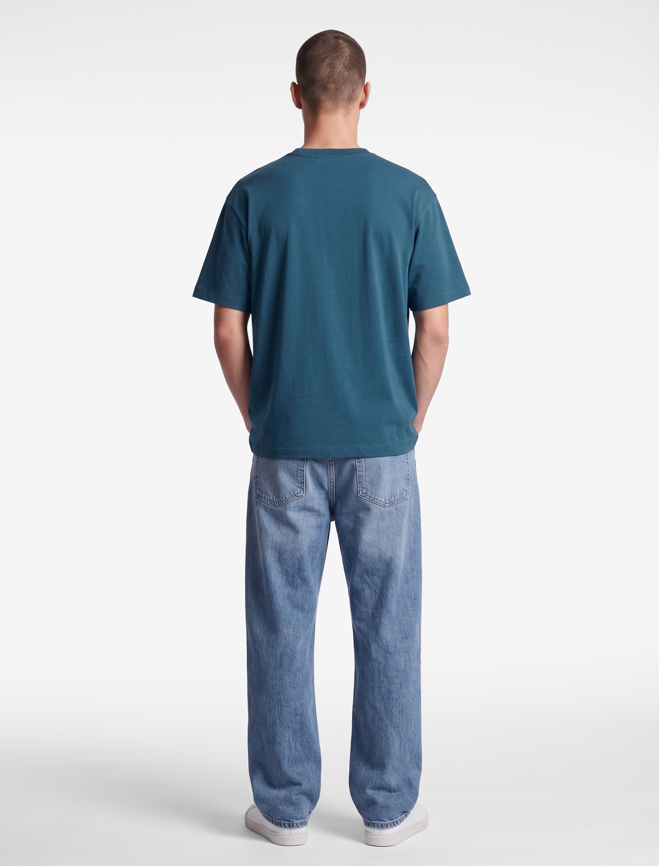   Pamuklu Kısa Kollu Regular Fit Bisiklet Yaka Basic Tişört