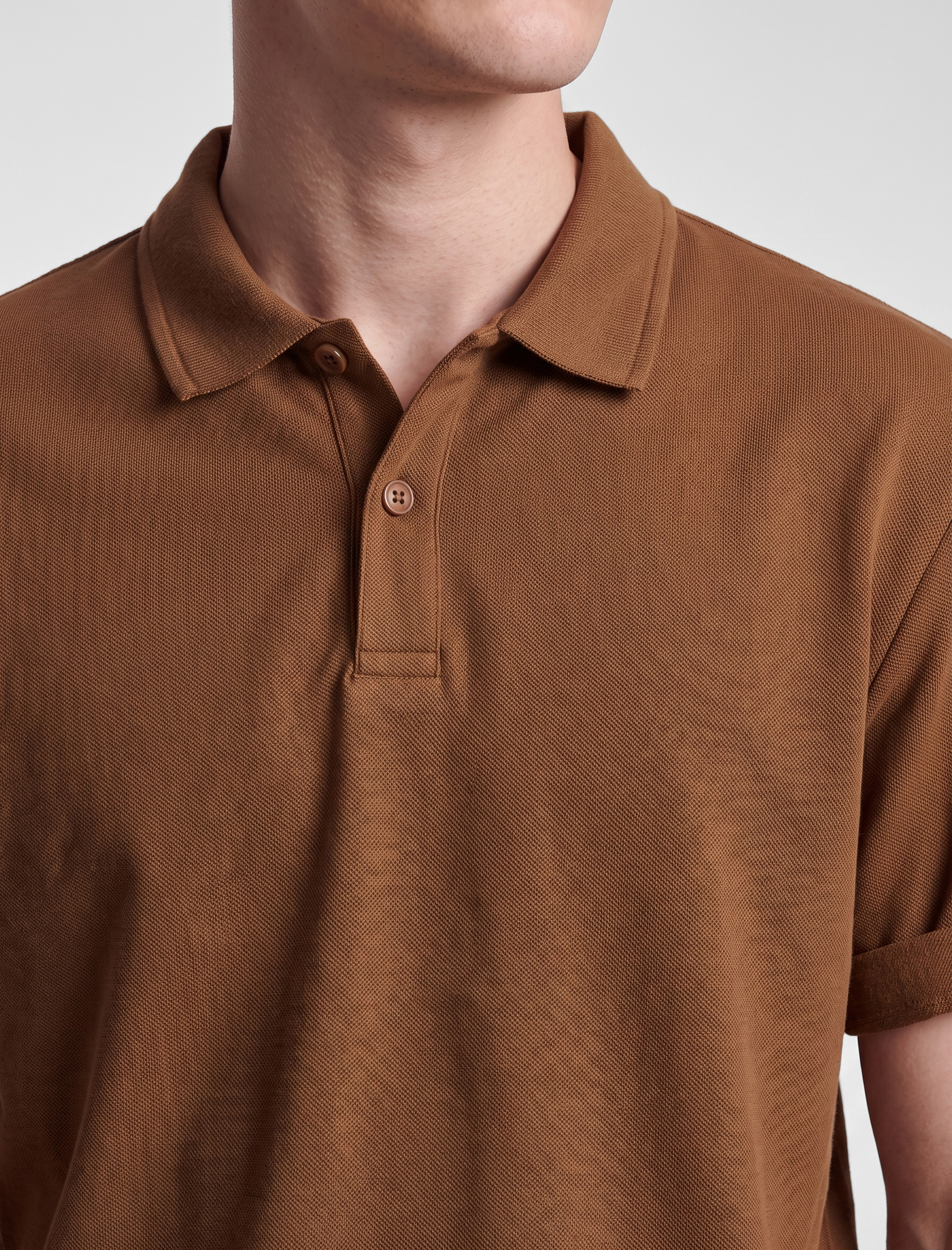   Regular Fit Kısa Kollu Pamuklu Polo Yaka Tişört