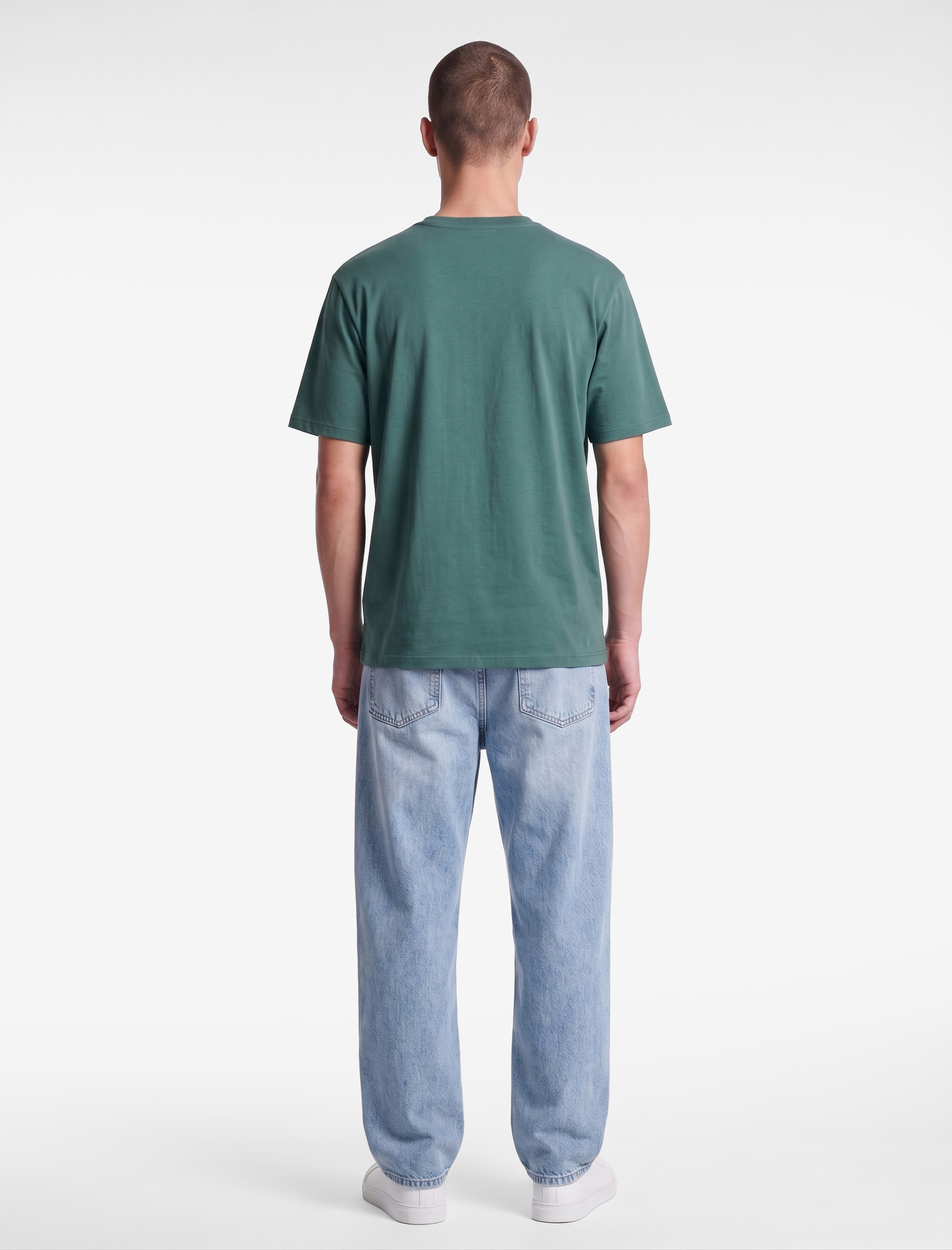   Pamuklu Kısa Kollu Regular Fit Bisiklet Yaka Basic Tişört