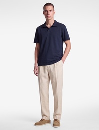 Regular Fit Kısa Kollu Pike Kumaş Pamuklu Polo Yaka Tişört