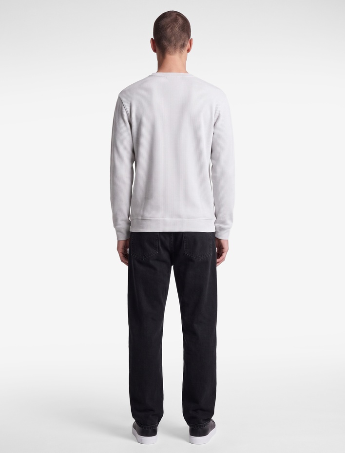  Uzun Kollu Bisiklet Yaka Basic Sweatshirt