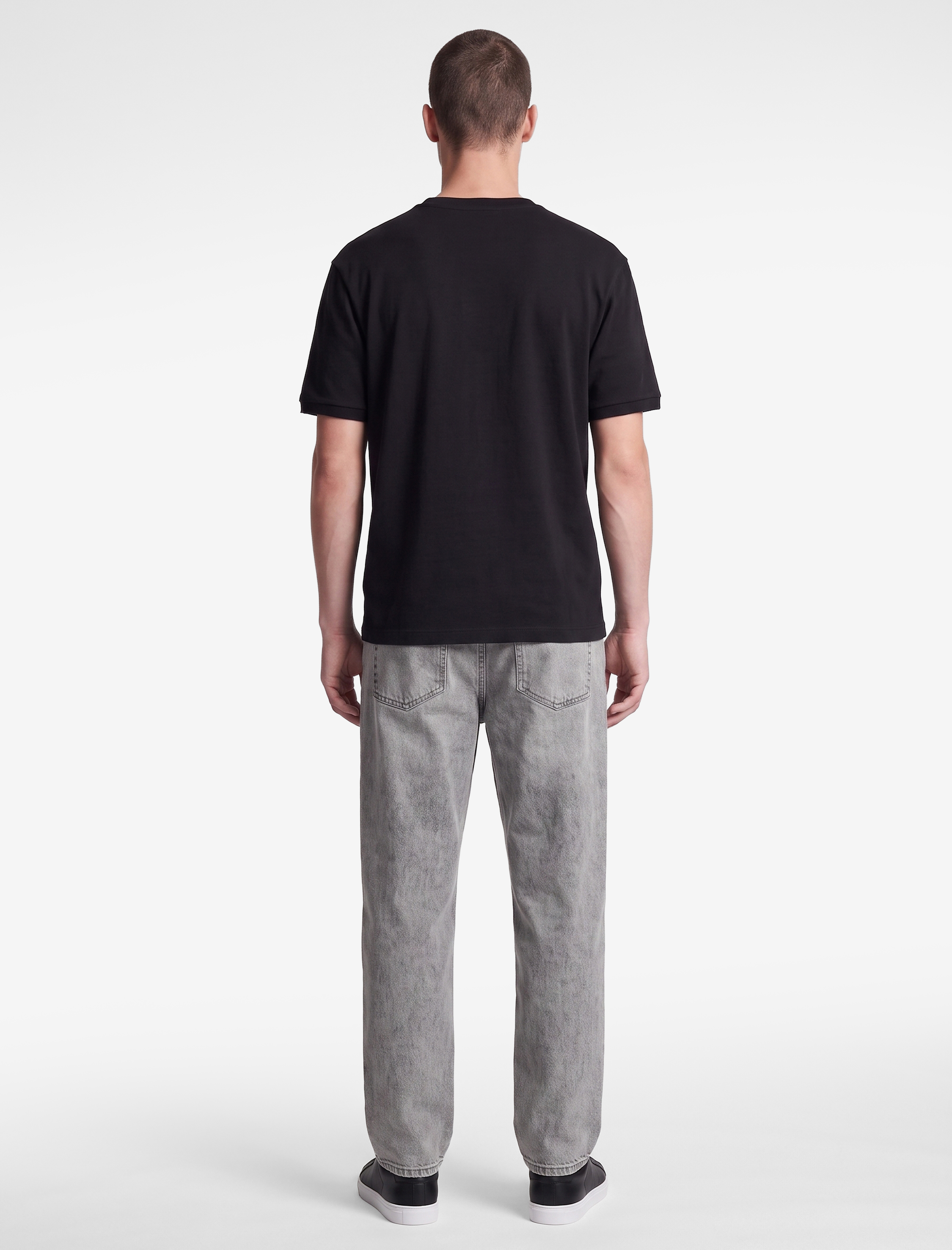   Bisiklet Yaka Kısa Kollu Basic Oversize Tişört