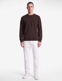 Viskon Karışımlı Uzun Kollu Bisiklet Yaka Basic Sweatshirt