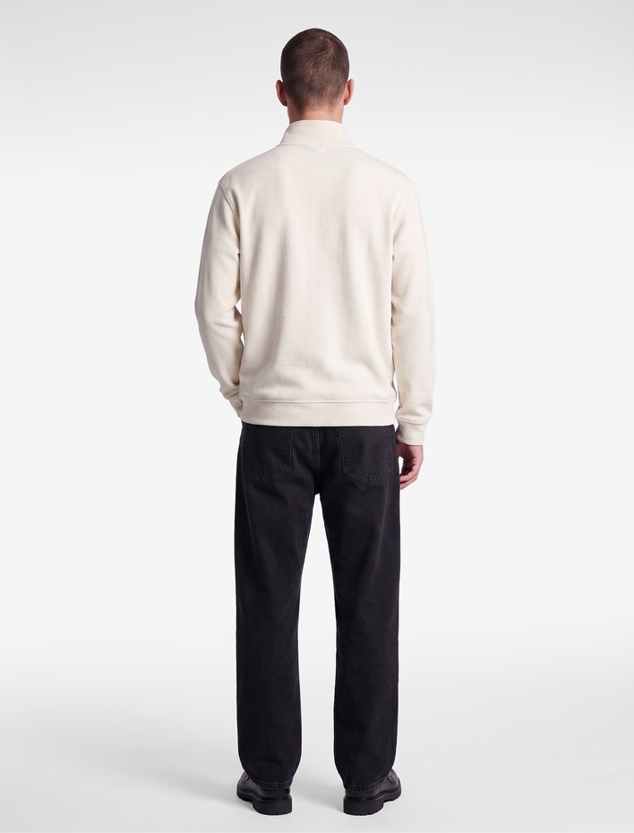  Regular Fit Uzun Kollu Yarım Fermuarlı Sweatshirt