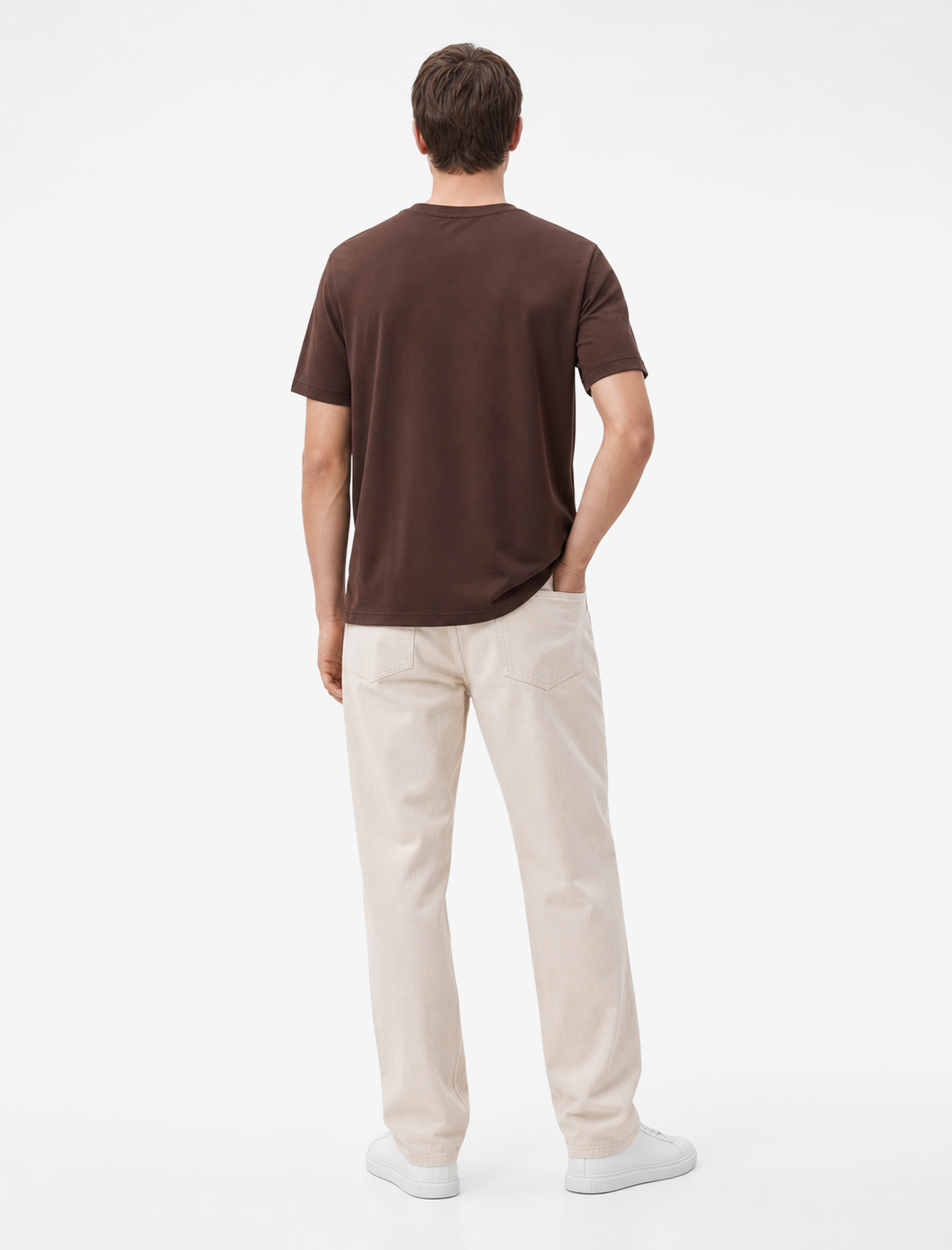   Regular Fit Bisiklet Yaka Kısa Kollu Basic Tişört