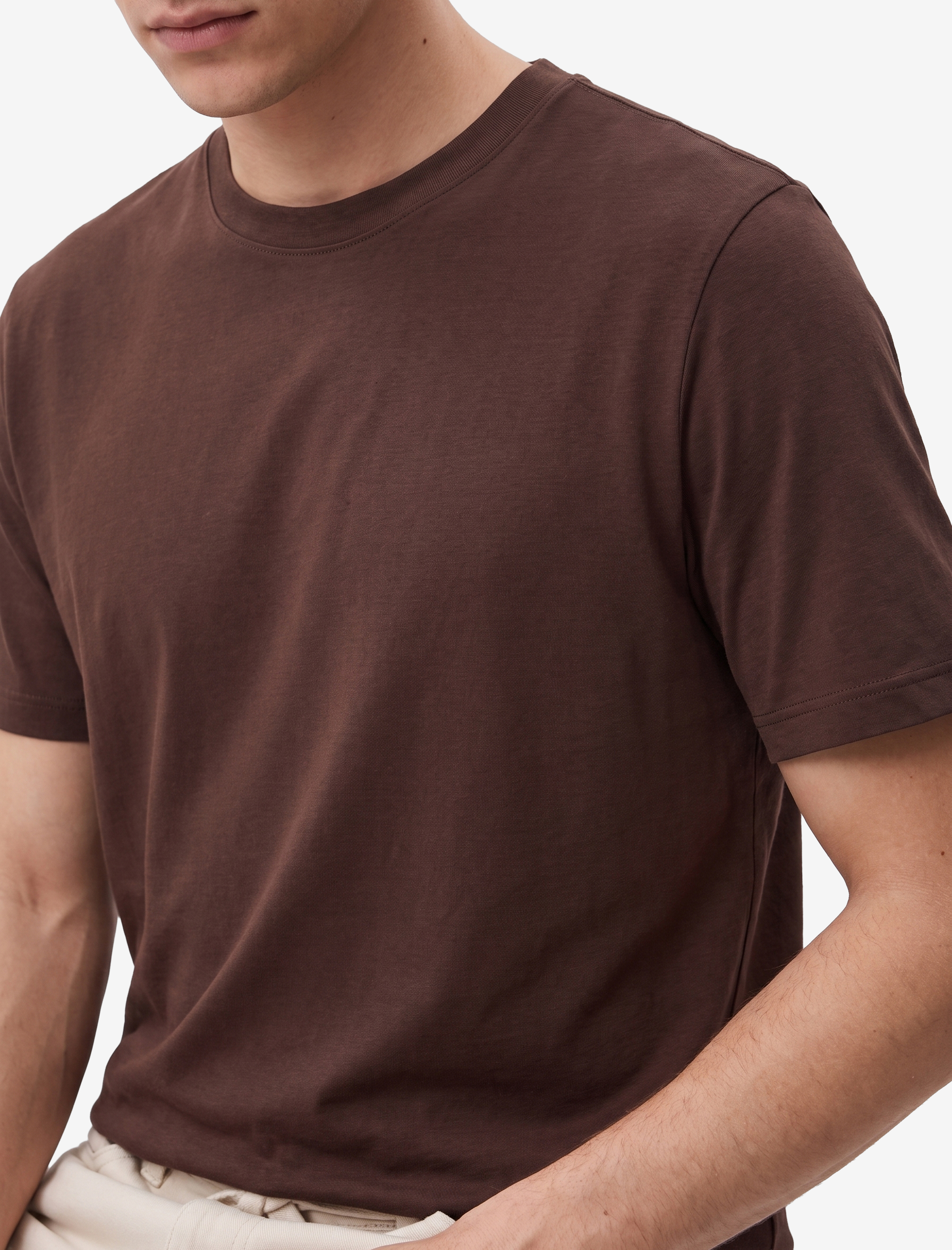   Regular Fit Bisiklet Yaka Kısa Kollu Basic Tişört