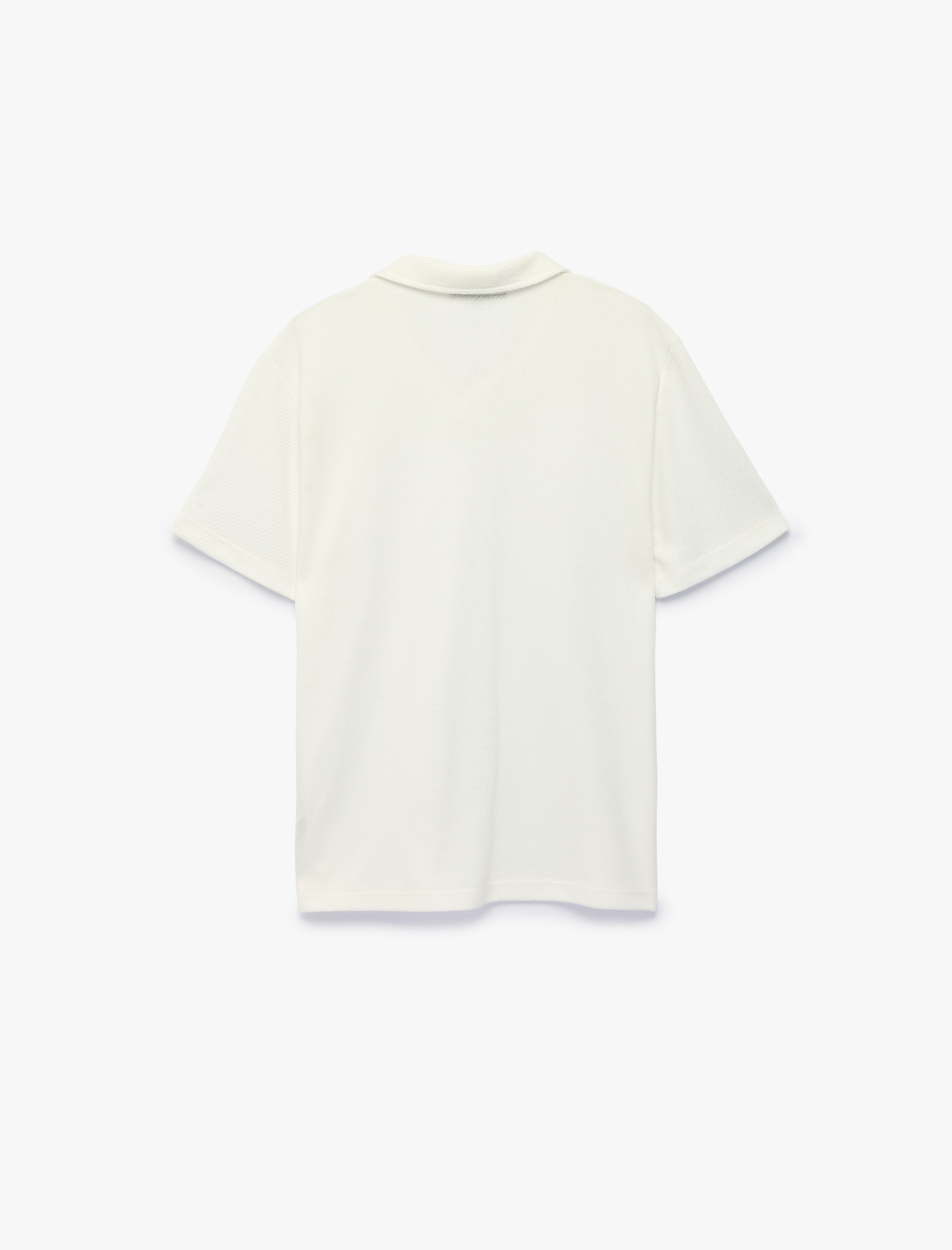   Regular Fit Polo Yaka Kısa Kollu Basic Tişört