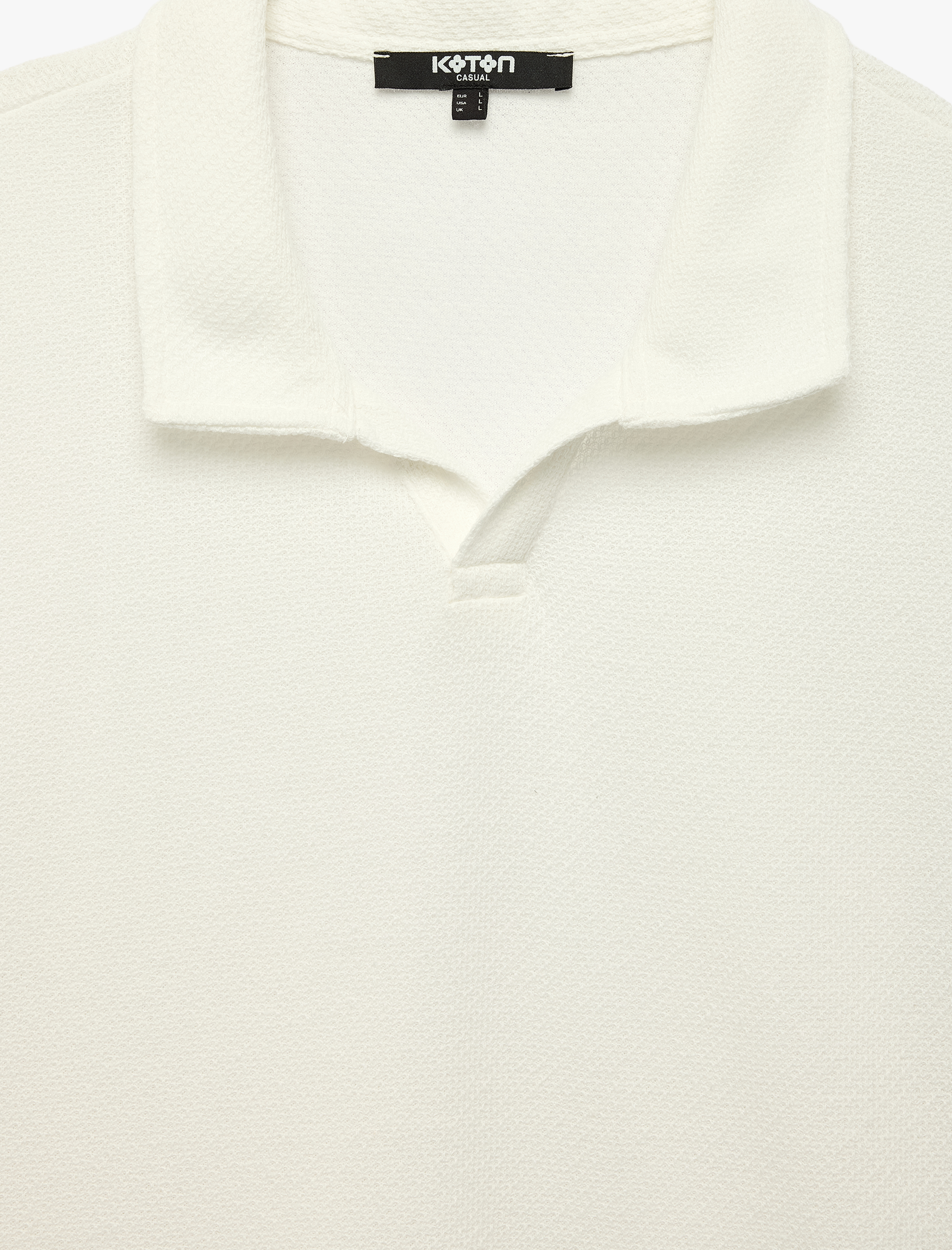   Regular Fit Polo Yaka Kısa Kollu Basic Tişört