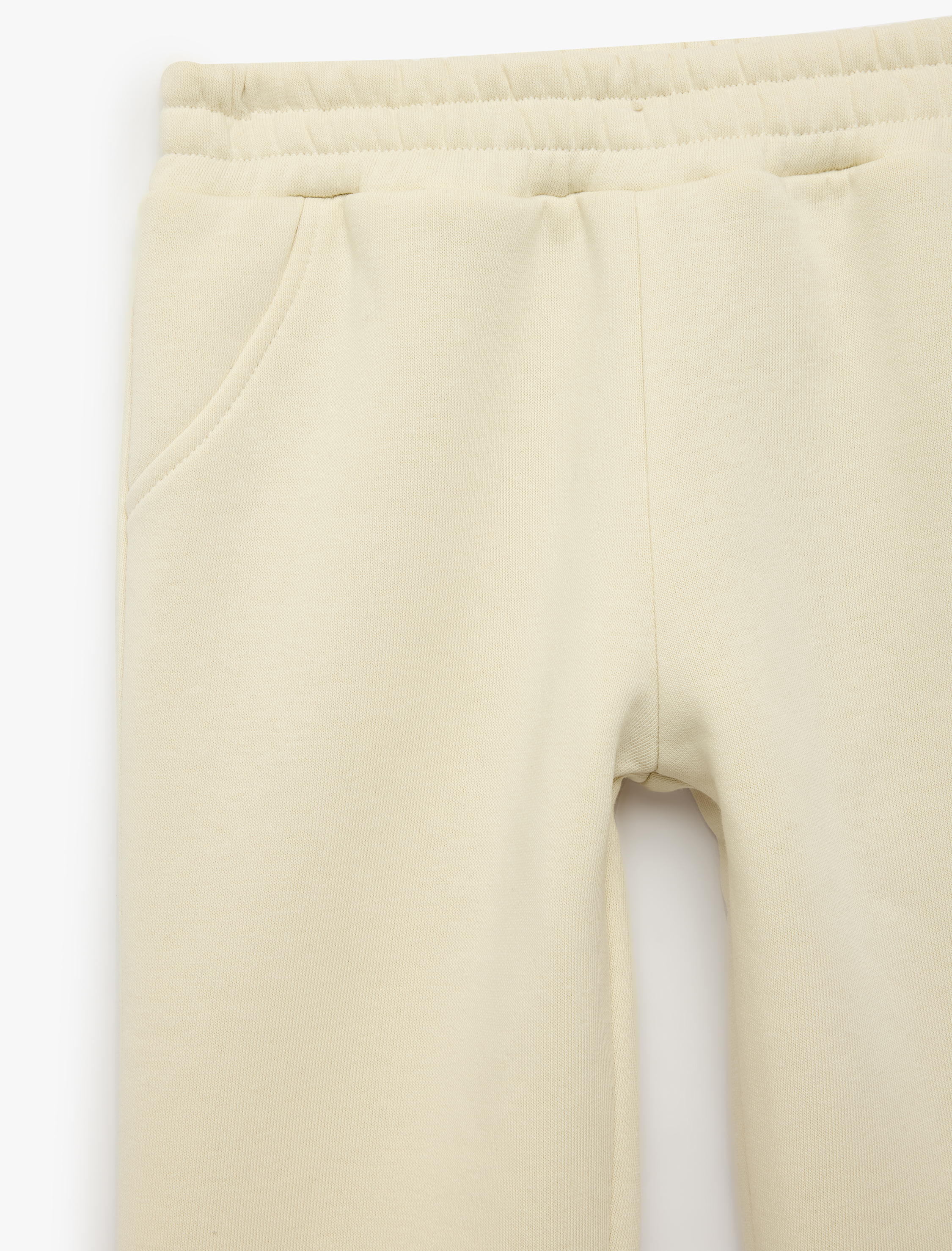  Erkek Bebek Beli Lastikli Şardonlu Cepli Jogger Eşofman Altı