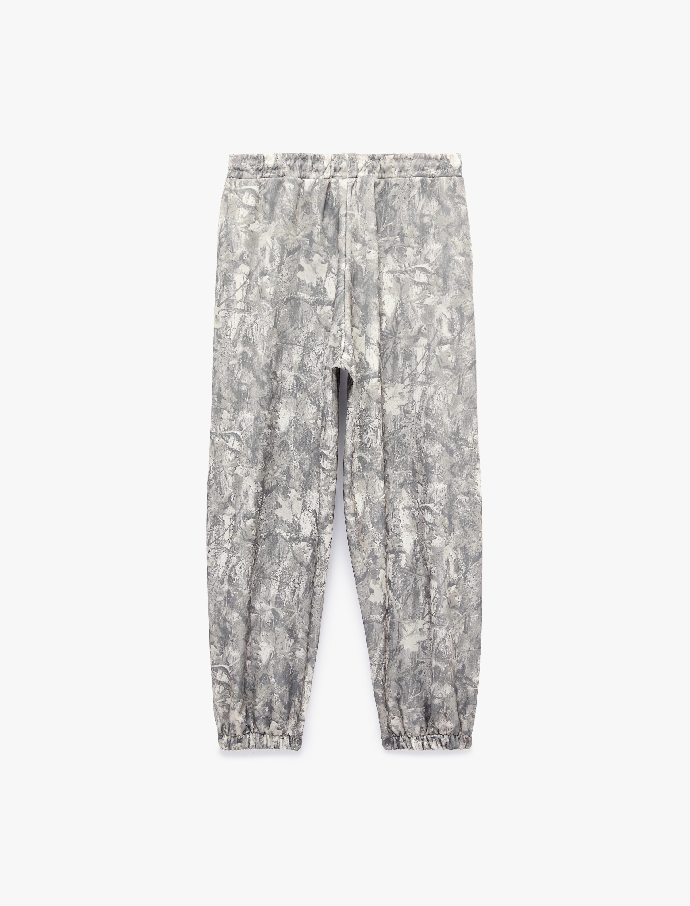   Beli Bağcıklı Cepli Soyut Baskılı Rahat Kalıp Balon Fit Jogger Eşofman Altı