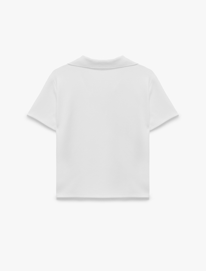  Regular Fit Kısa Kollu Polo Yaka Tişört