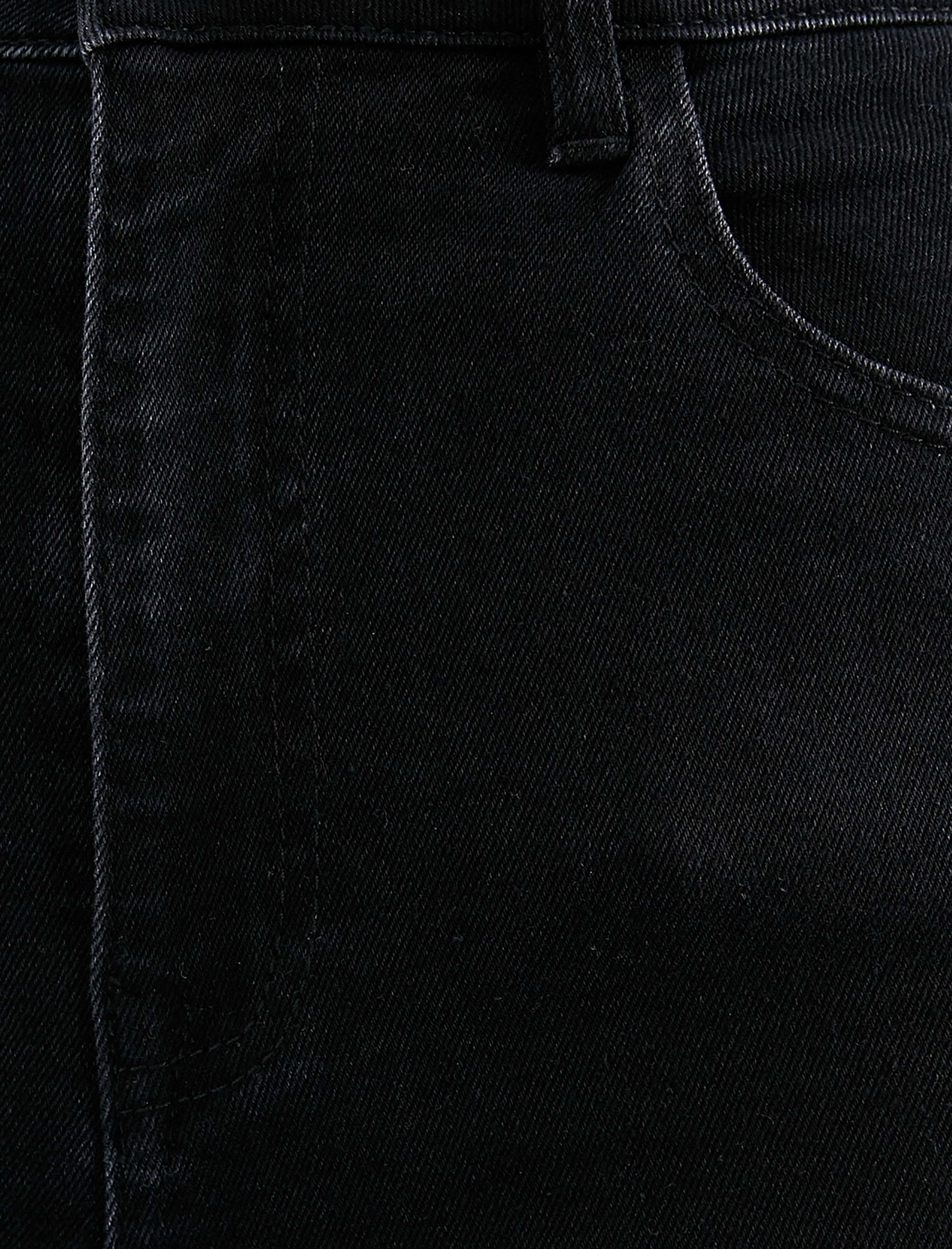   Yüksek Bel Kot Pantolon  - Slim Flare Jean