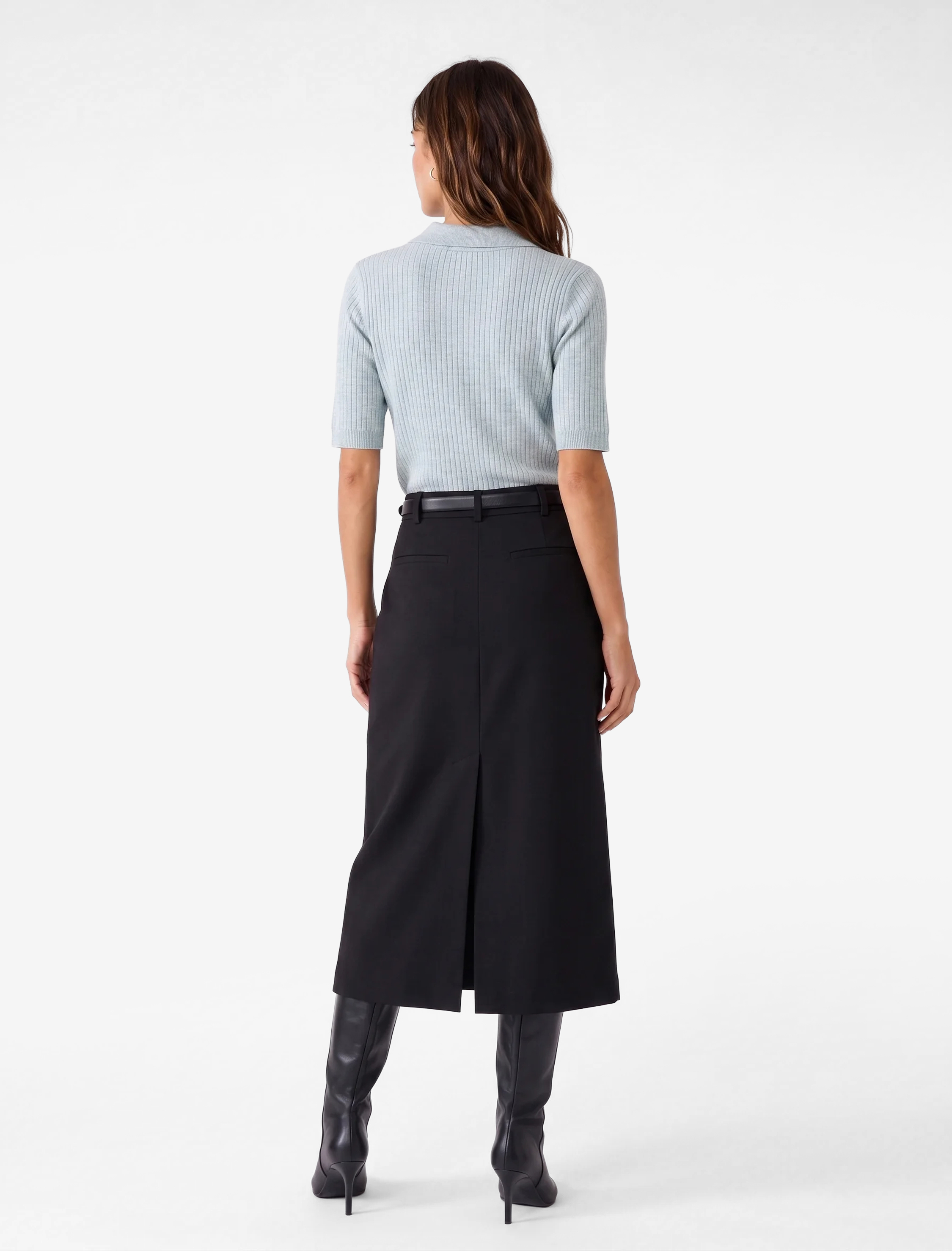   Regular Fit Kısa Kollu Polo Yaka Triko Kazak