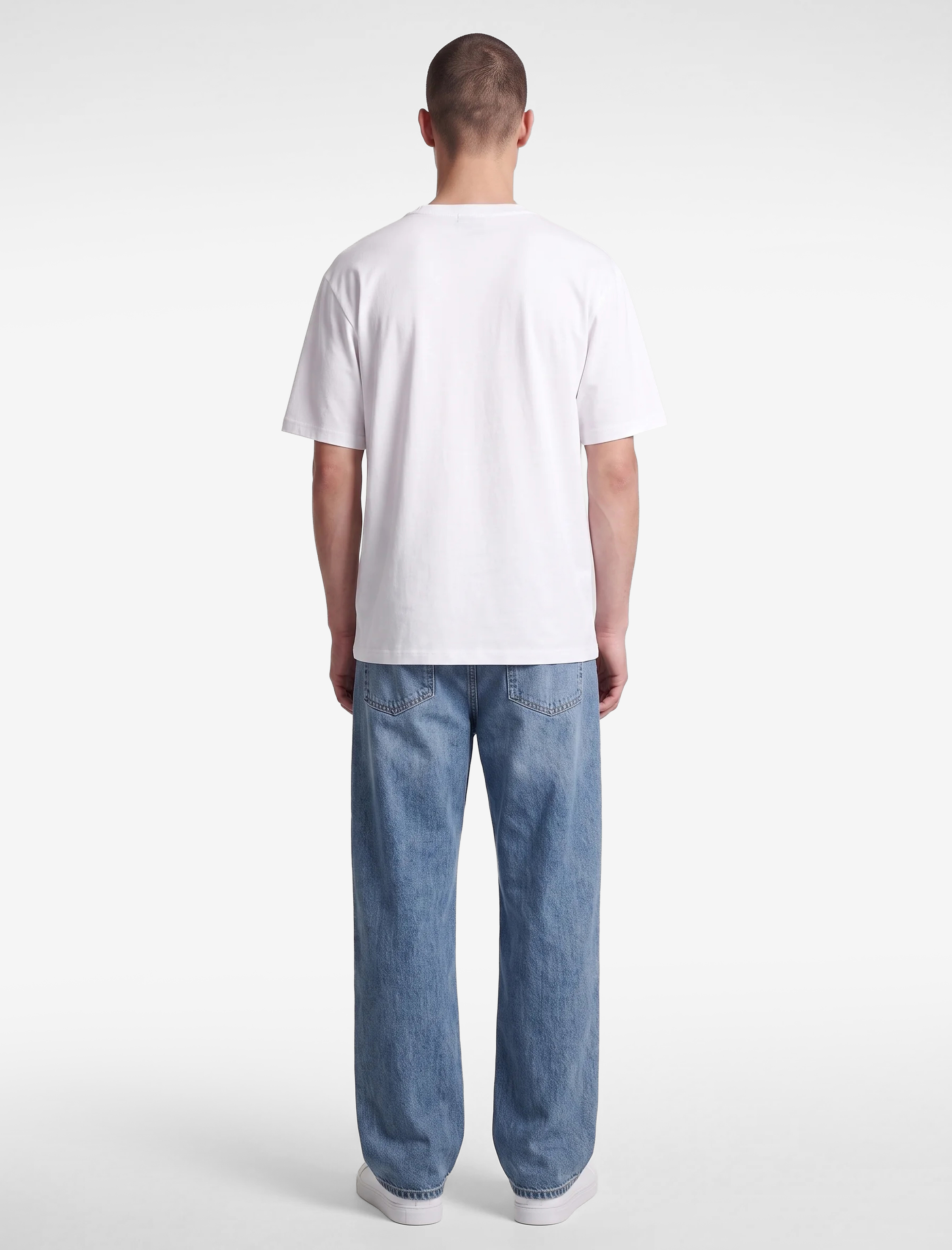  Slim Fit Kısa Kollu Bisiklet Yaka Basic Tişört
