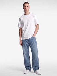 Slim Fit Kısa Kollu Bisiklet Yaka Basic Tişört